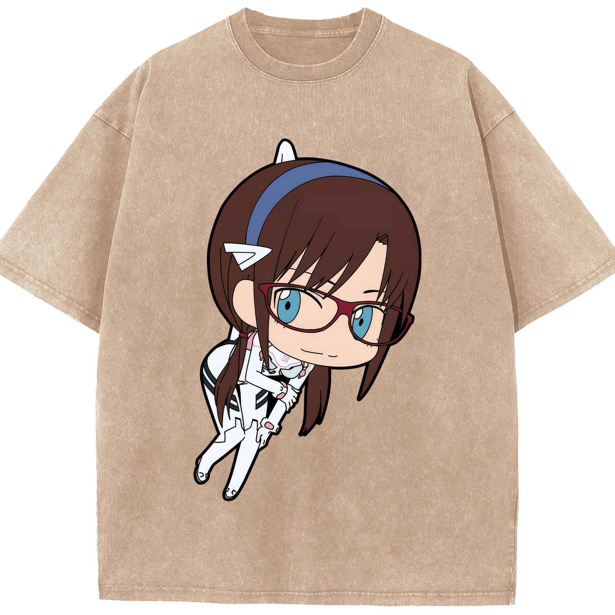 （画像用） EVA 新世紀エヴァンゲリオン 綿100% ヴィンテージ風 半袖Tシャツ（フロントプリント）