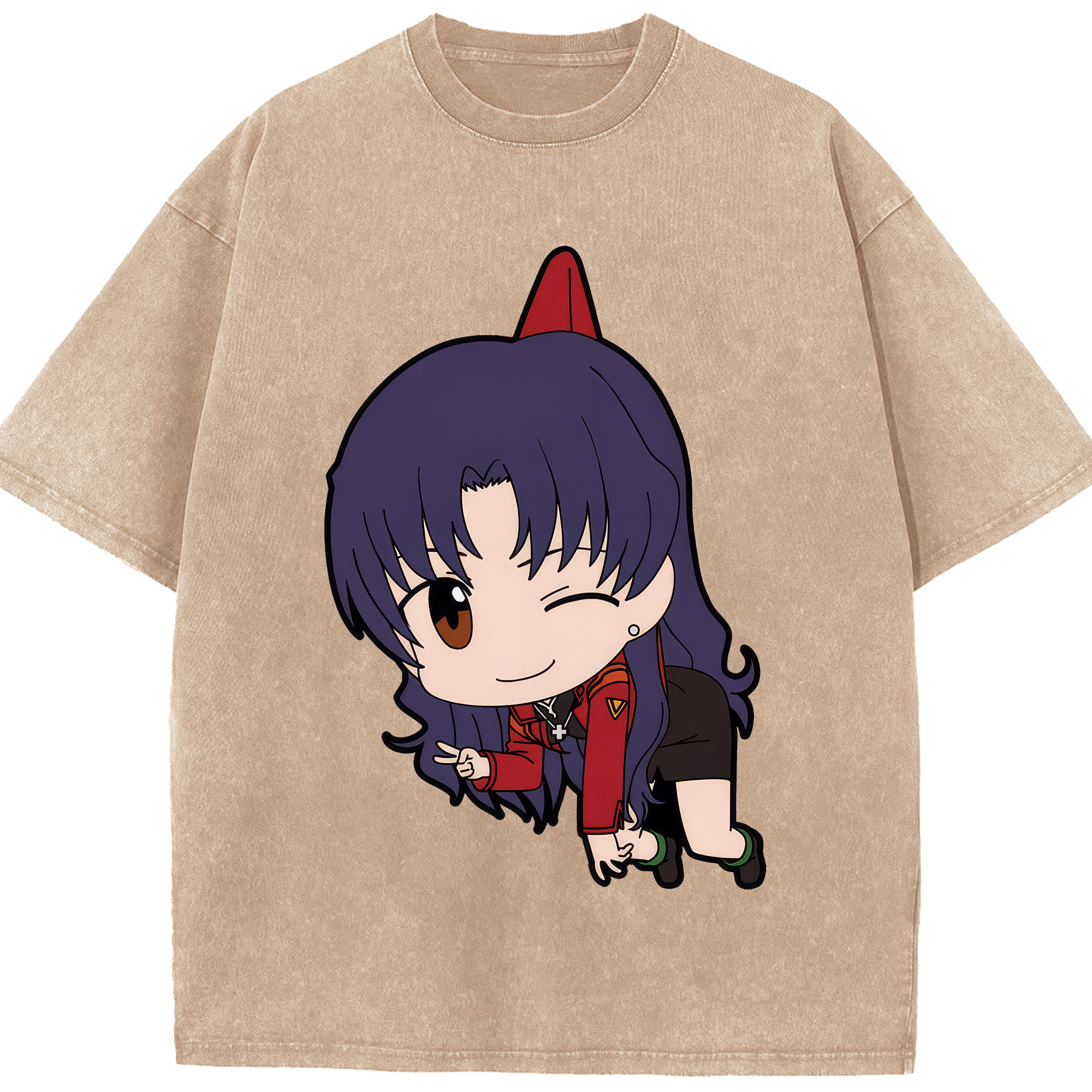 （画像用） EVA 新世紀エヴァンゲリオン 綿100% ヴィンテージ風 半袖Tシャツ（フロントプリント）