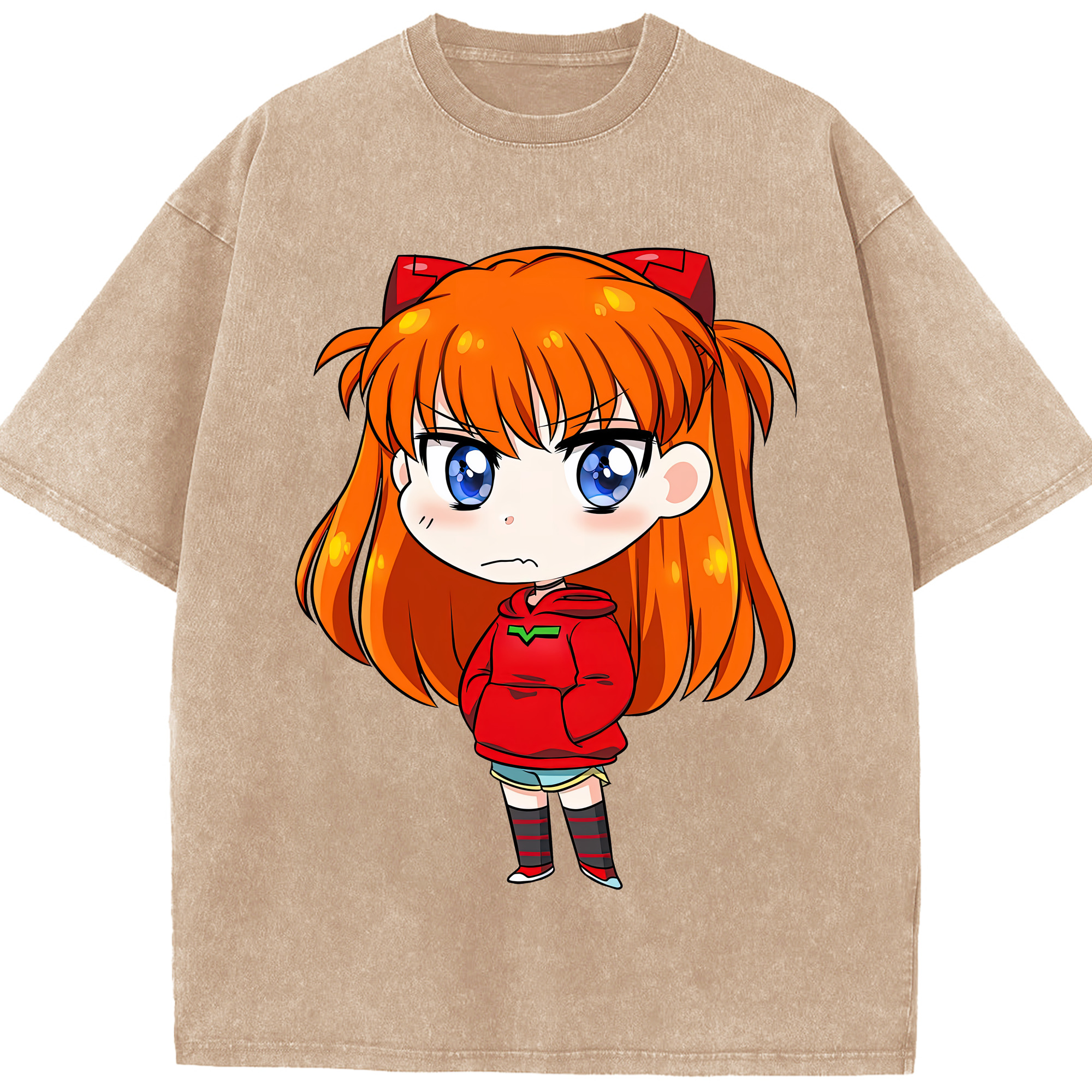 （画像用） EVA 新世紀エヴァンゲリオン 綿100% ヴィンテージ風 半袖Tシャツ（フロントプリント）