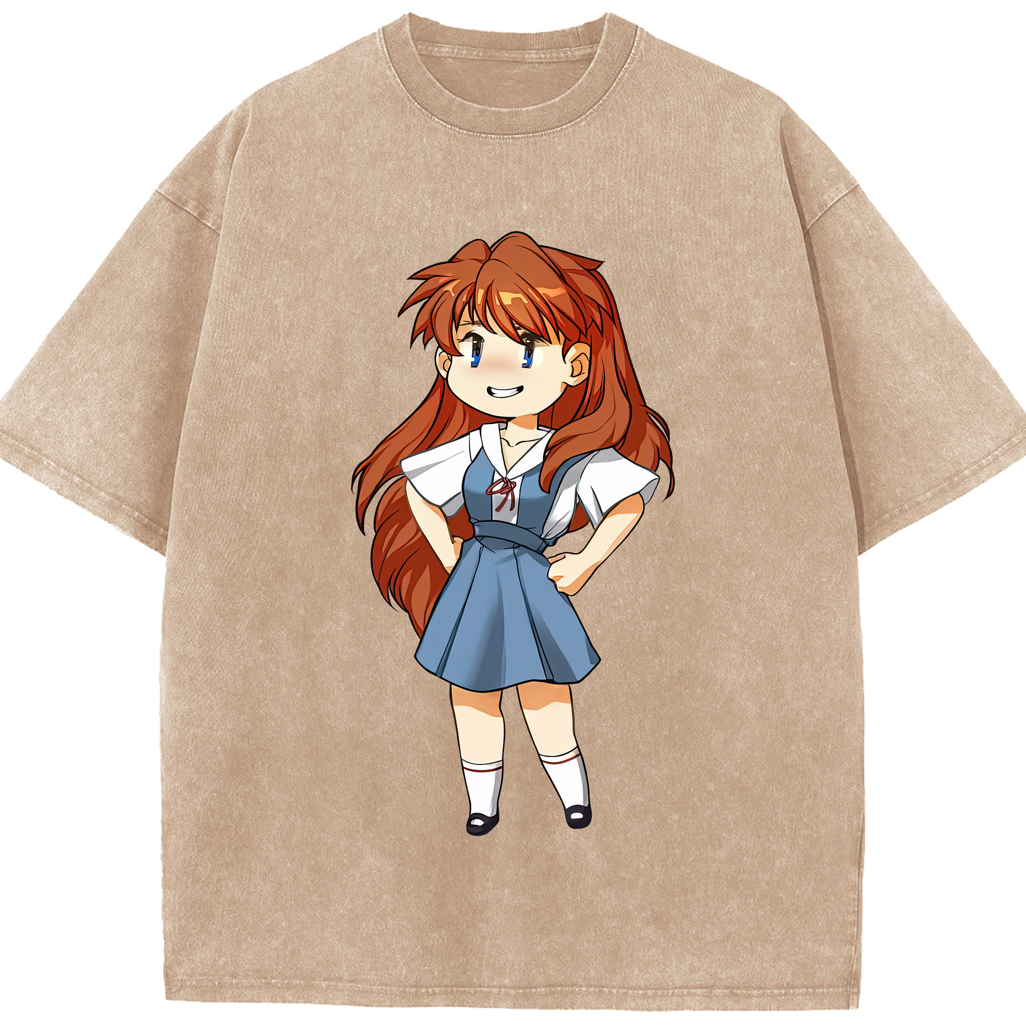 （画像用） EVA 新世紀エヴァンゲリオン 綿100% ヴィンテージ風 半袖Tシャツ（フロントプリント）