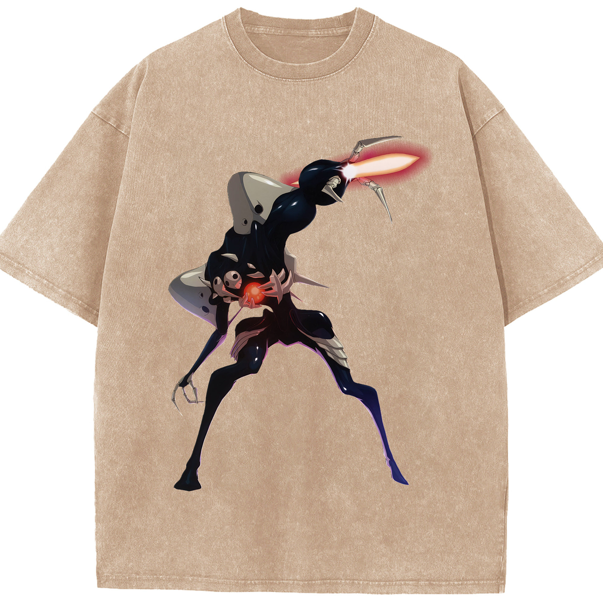 （画像用） EVA 新世紀エヴァンゲリオン 綿100% ヴィンテージ風 半袖Tシャツ（フロントプリント）