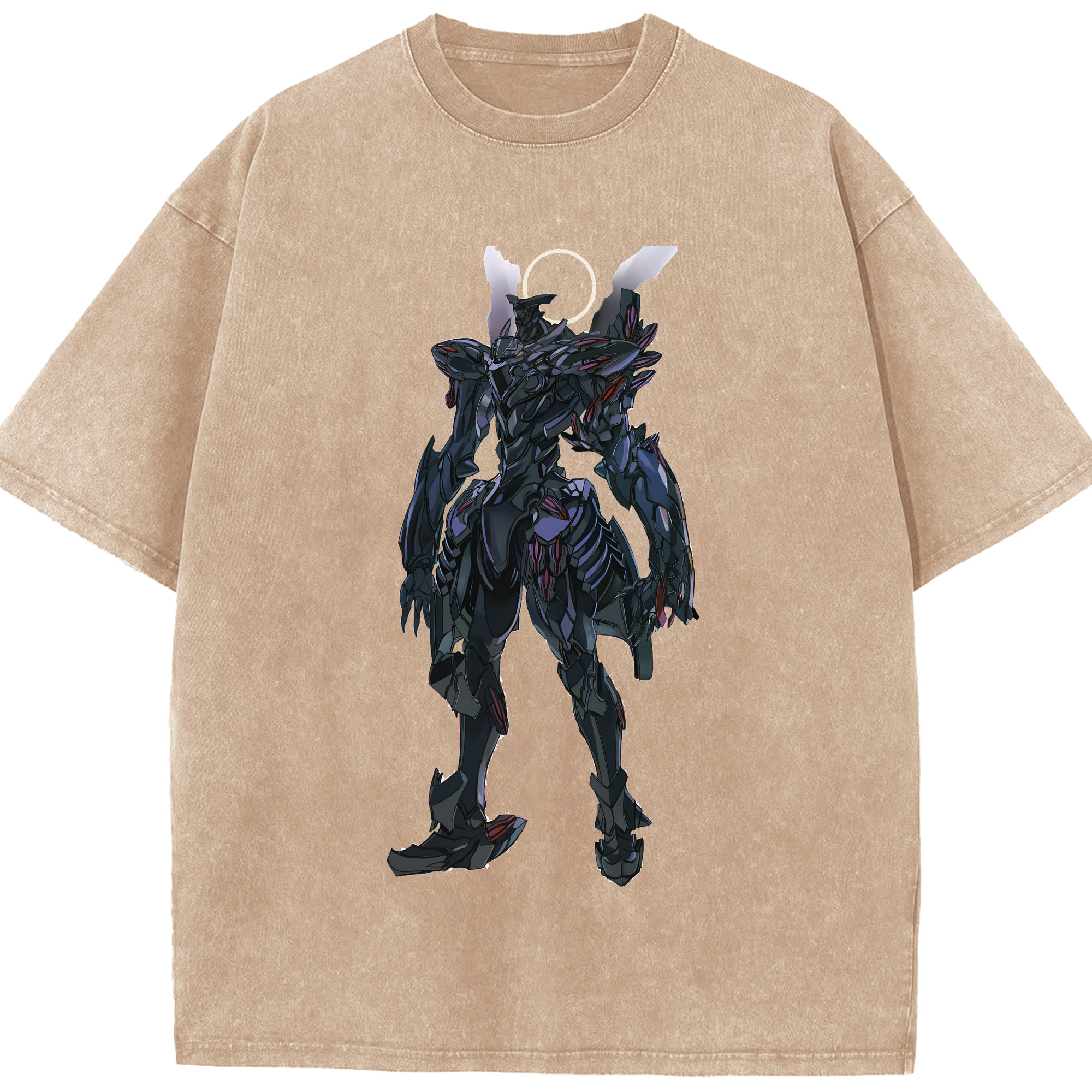 （画像用） EVA 新世紀エヴァンゲリオン 綿100% ヴィンテージ風 半袖Tシャツ（フロントプリント）