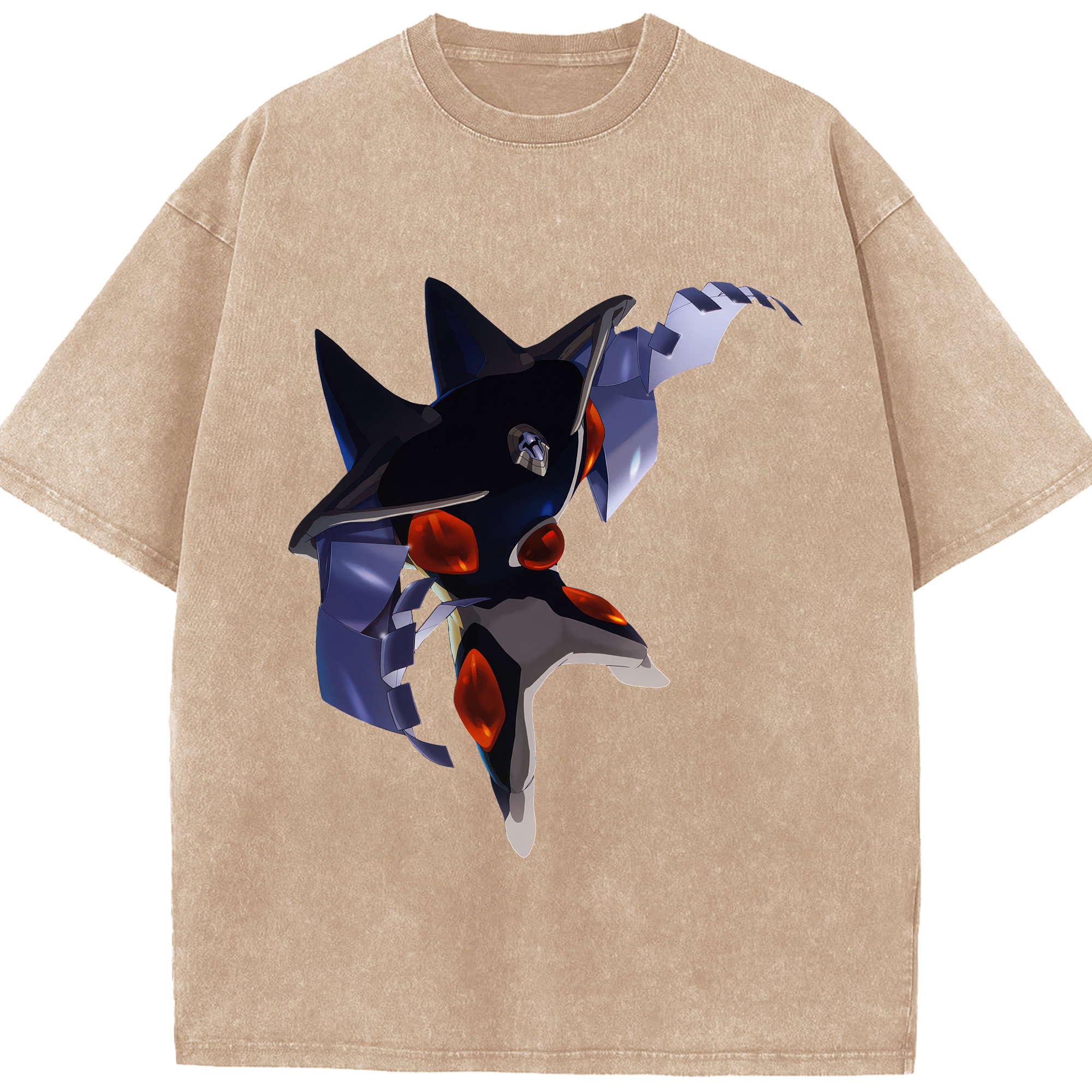 （画像用） EVA 新世紀エヴァンゲリオン 綿100% ヴィンテージ風 半袖Tシャツ（フロントプリント）