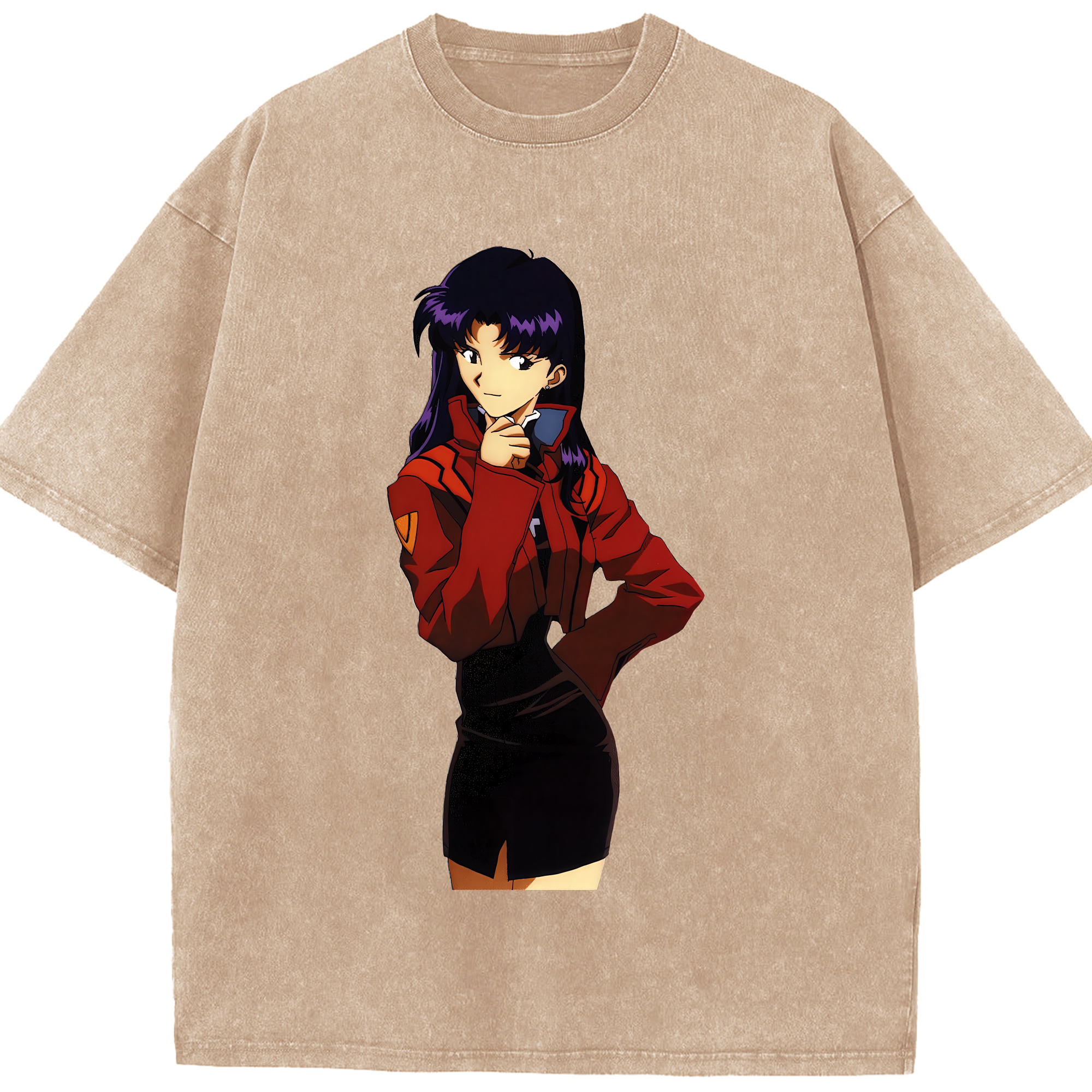 （画像用） EVA 新世紀エヴァンゲリオン 綿100% ヴィンテージ風 半袖Tシャツ（フロントプリント）