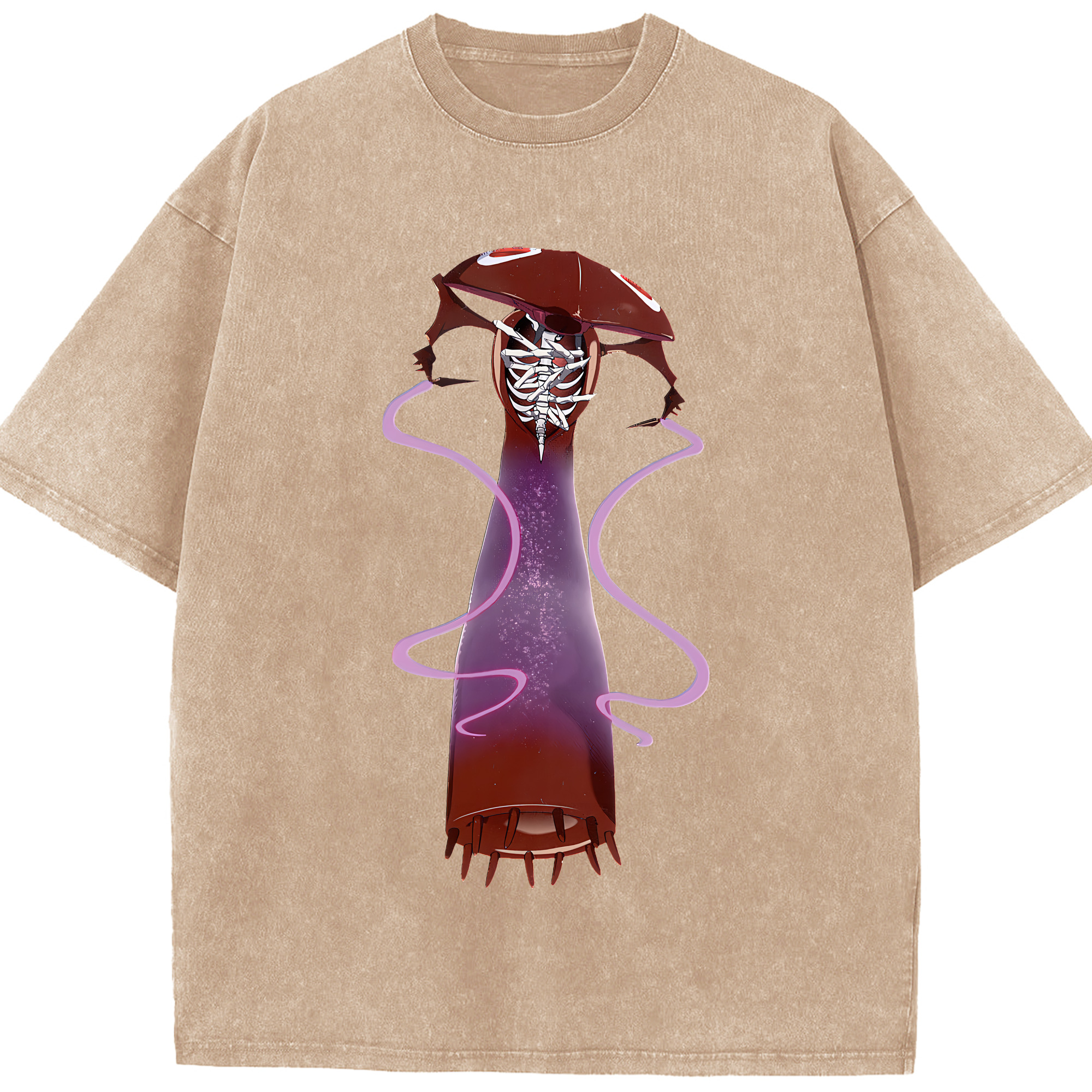 （画像用） EVA 新世紀エヴァンゲリオン 綿100% ヴィンテージ風 半袖Tシャツ（フロントプリント）