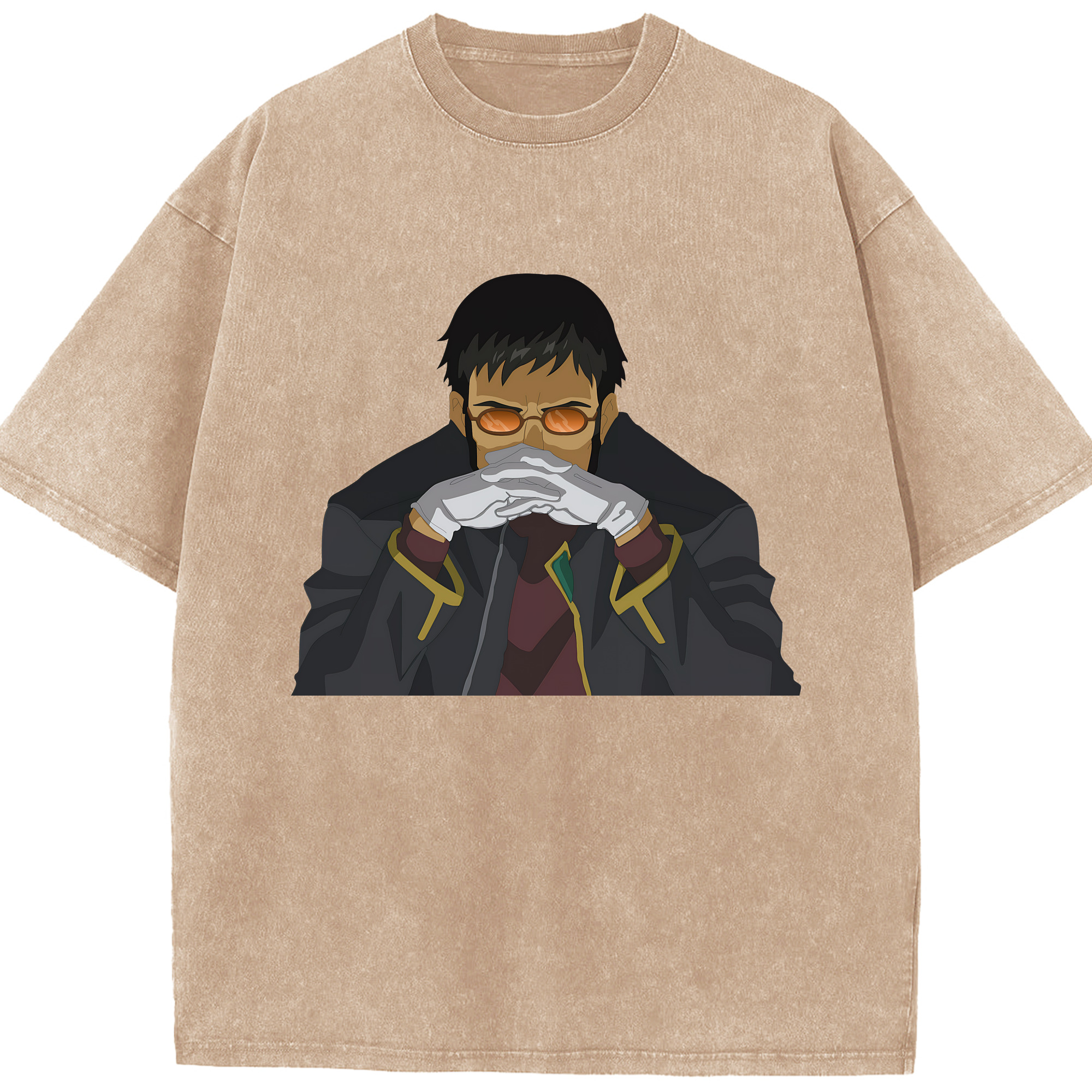 （画像用） EVA 新世紀エヴァンゲリオン 綿100% ヴィンテージ風 半袖Tシャツ（フロントプリント）