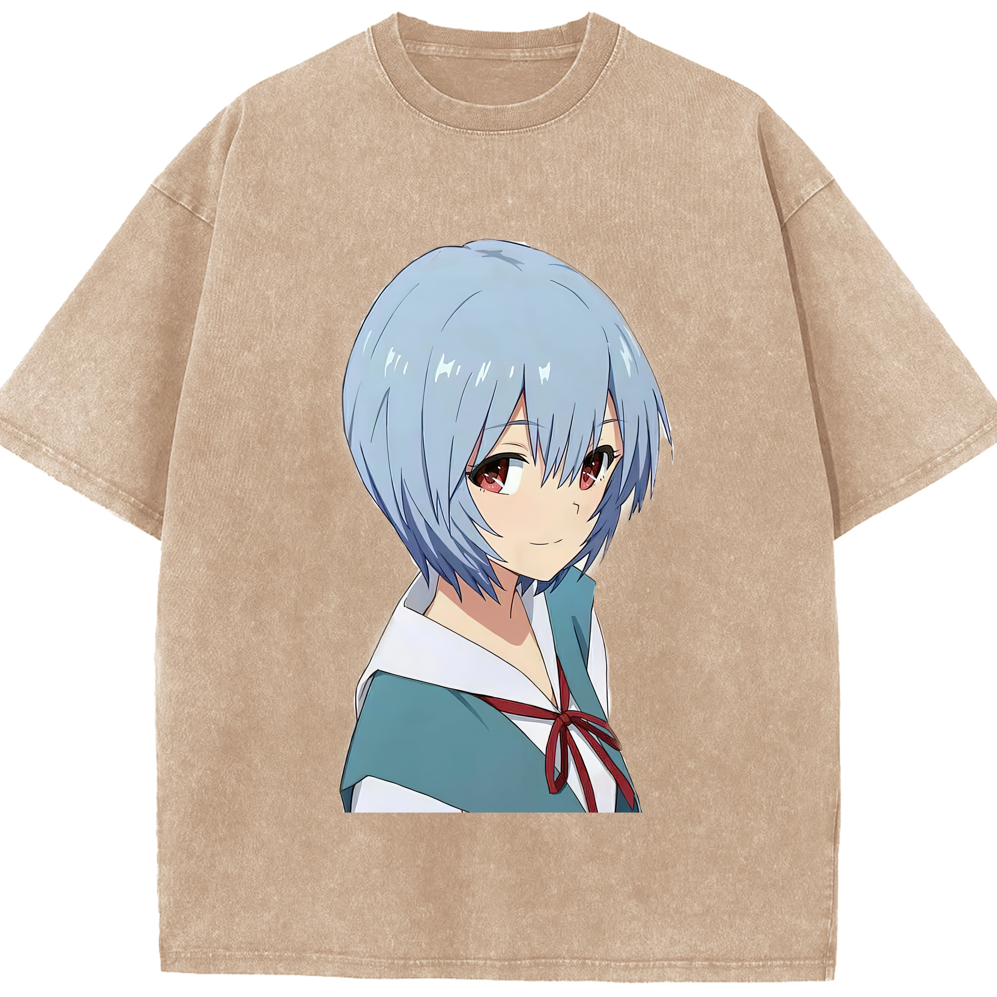 （画像用） EVA 新世紀エヴァンゲリオン 綿100% ヴィンテージ風 半袖Tシャツ（フロントプリント）