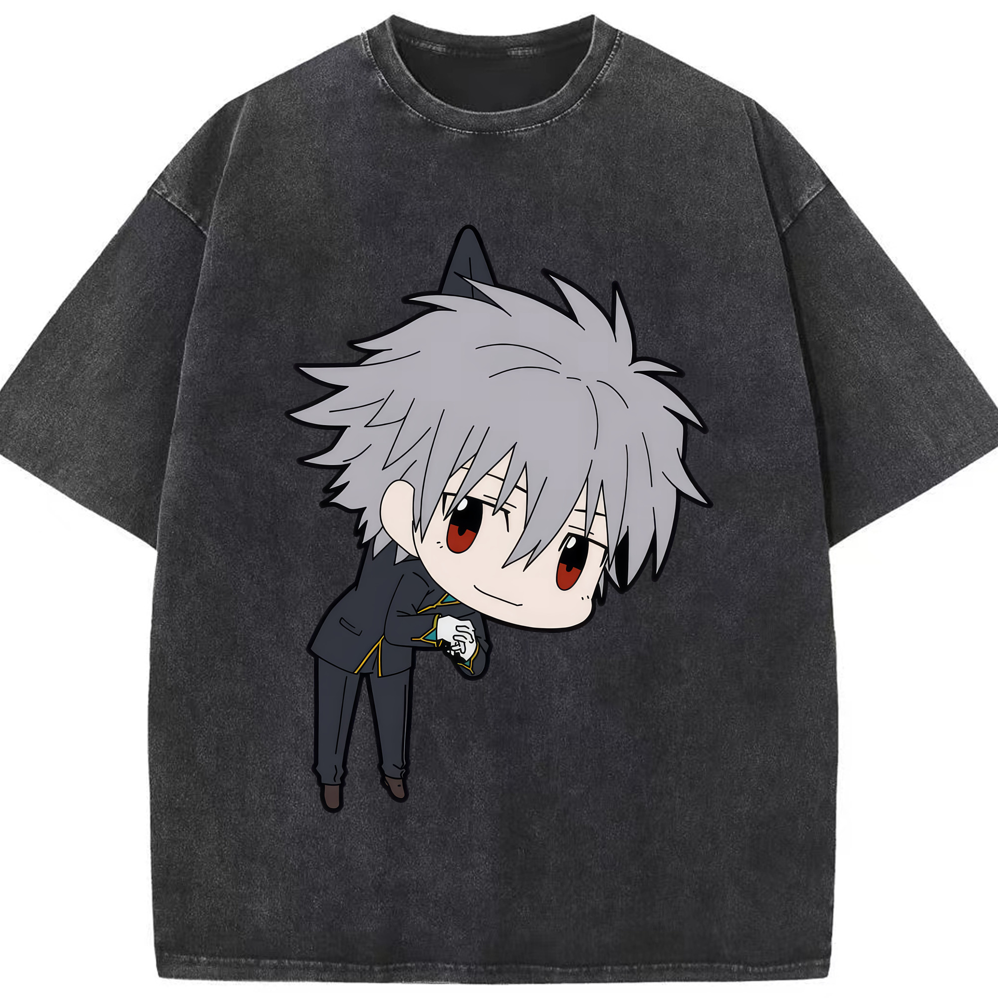 （画像用） EVA 新世紀エヴァンゲリオン 綿100% ヴィンテージ風 半袖Tシャツ（フロントプリント）