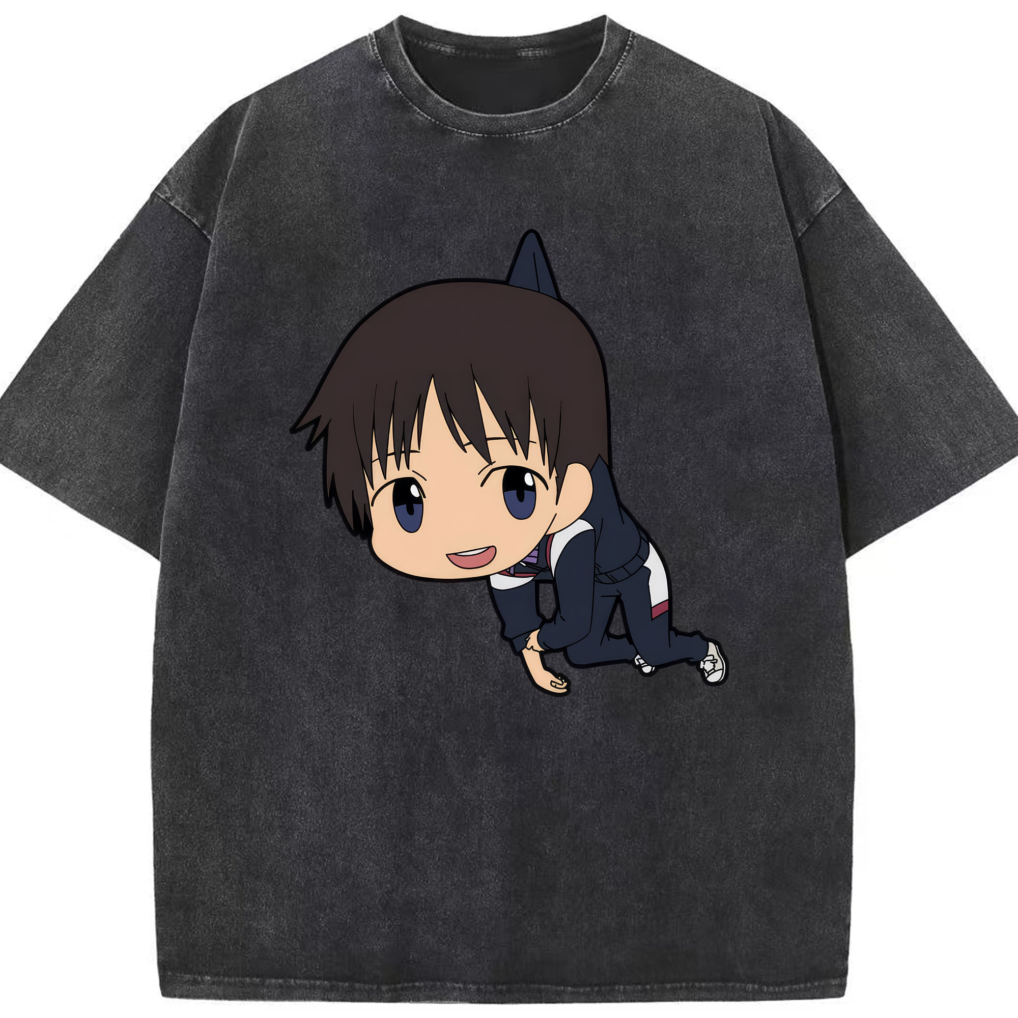 （画像用） EVA 新世紀エヴァンゲリオン 綿100% ヴィンテージ風 半袖Tシャツ（フロントプリント）