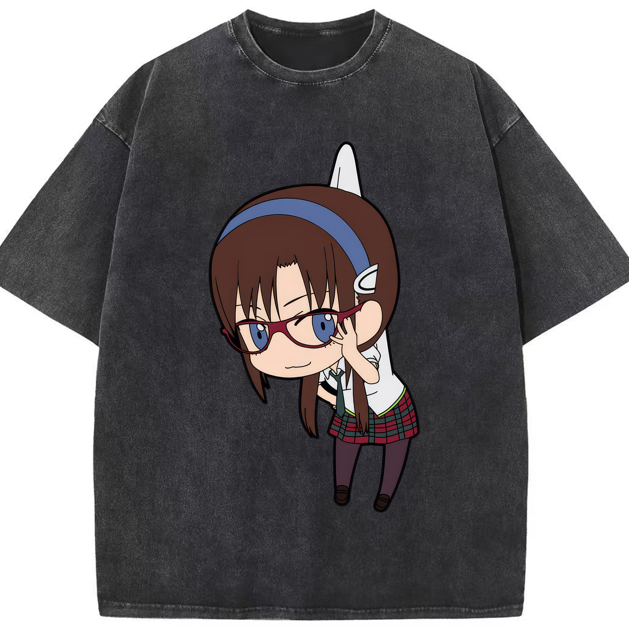 （画像用） EVA 新世紀エヴァンゲリオン 綿100% ヴィンテージ風 半袖Tシャツ（フロントプリント）