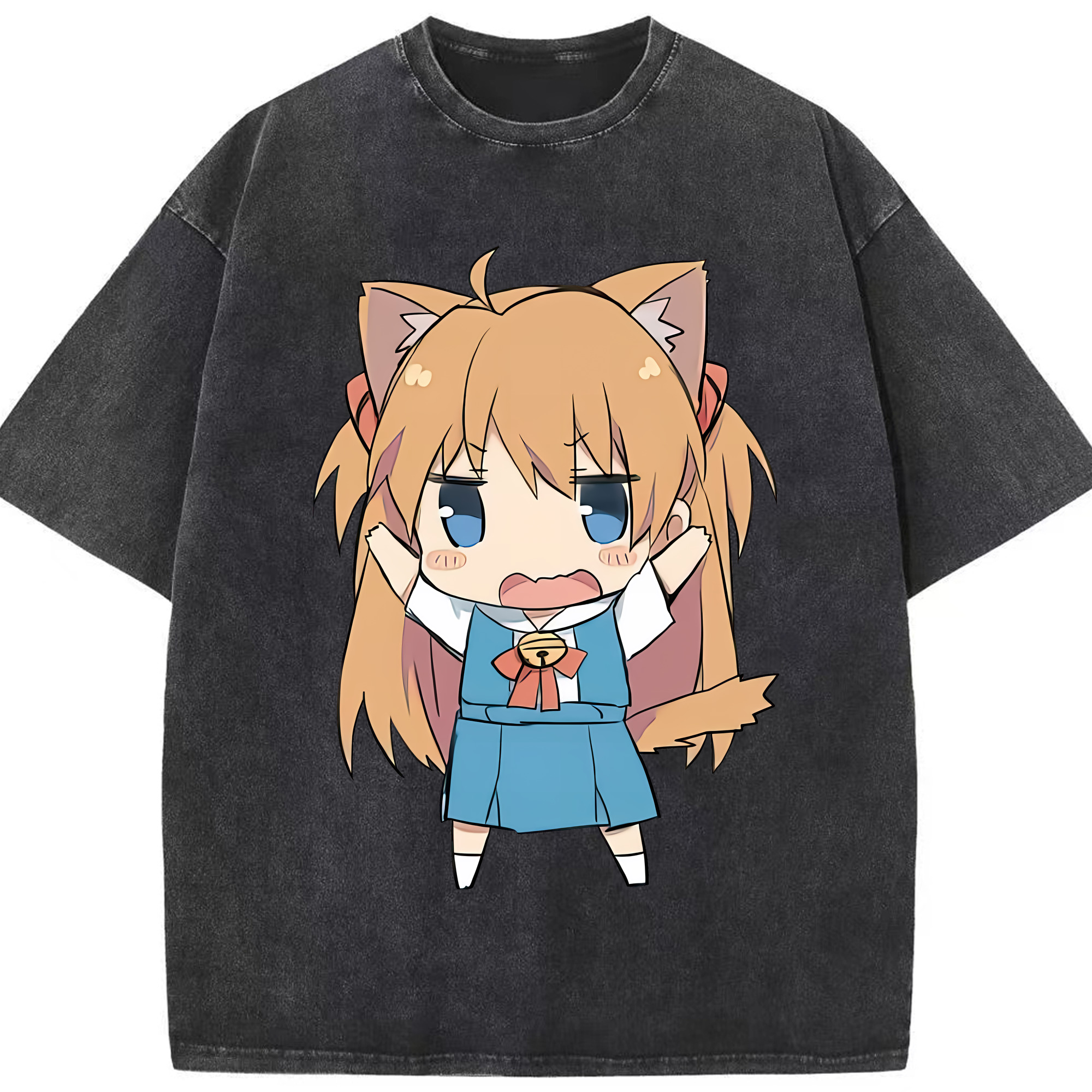 （画像用） EVA 新世紀エヴァンゲリオン 綿100% ヴィンテージ風 半袖Tシャツ（フロントプリント）