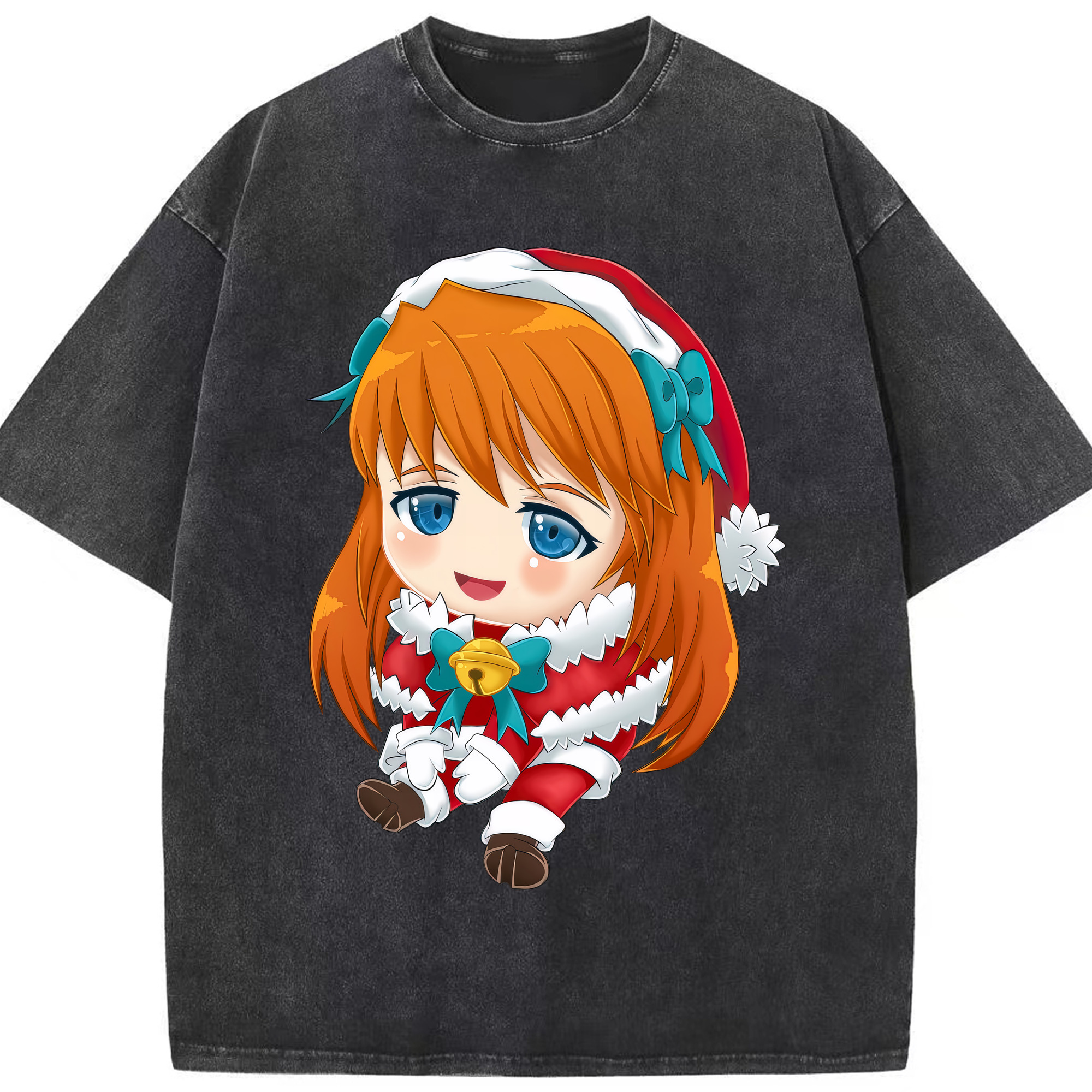 （画像用） EVA 新世紀エヴァンゲリオン 綿100% ヴィンテージ風 半袖Tシャツ（フロントプリント）