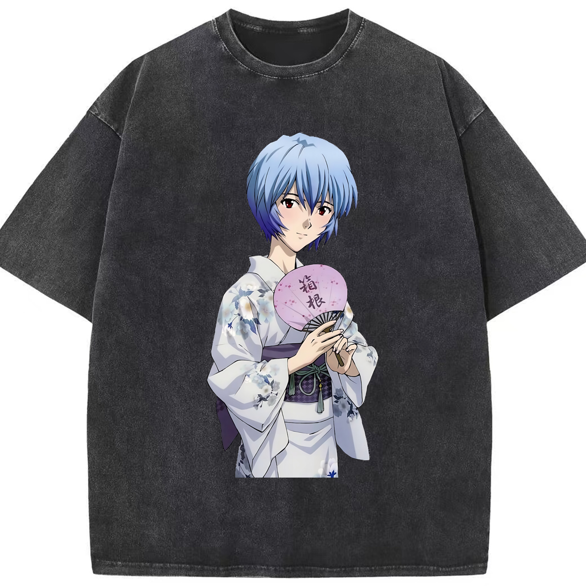 （画像用） EVA 新世紀エヴァンゲリオン 綿100% ヴィンテージ風 半袖Tシャツ（フロントプリント）
