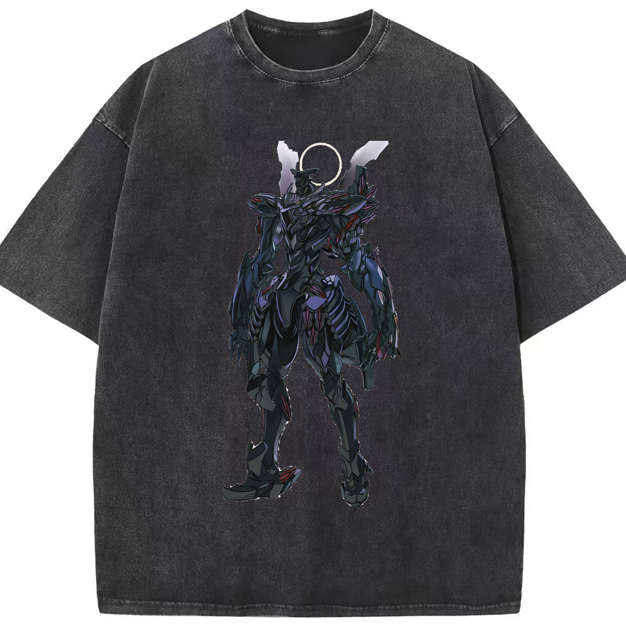 （画像用） EVA 新世紀エヴァンゲリオン 綿100% ヴィンテージ風 半袖Tシャツ（フロントプリント）