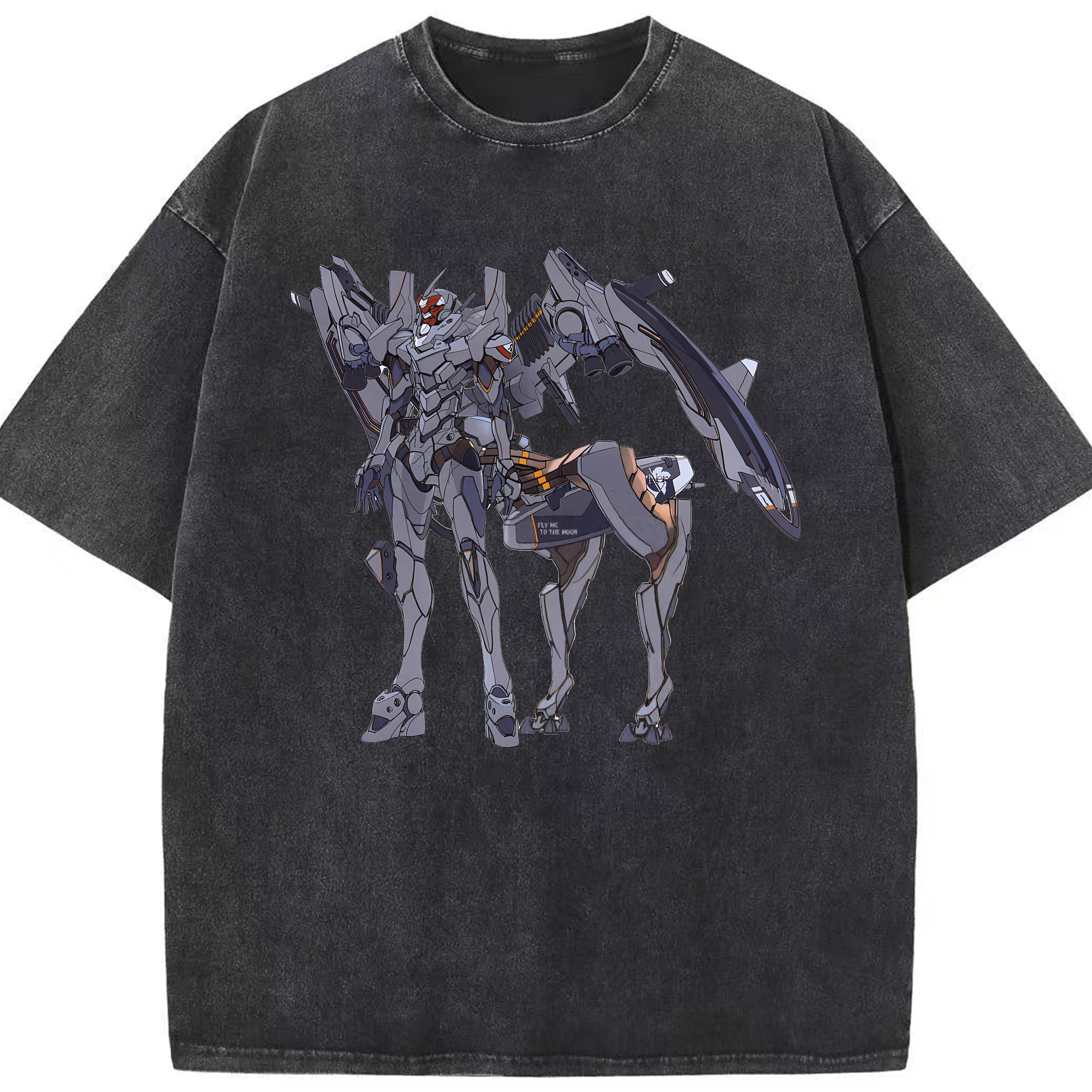 （画像用） EVA 新世紀エヴァンゲリオン 綿100% ヴィンテージ風 半袖Tシャツ（フロントプリント）