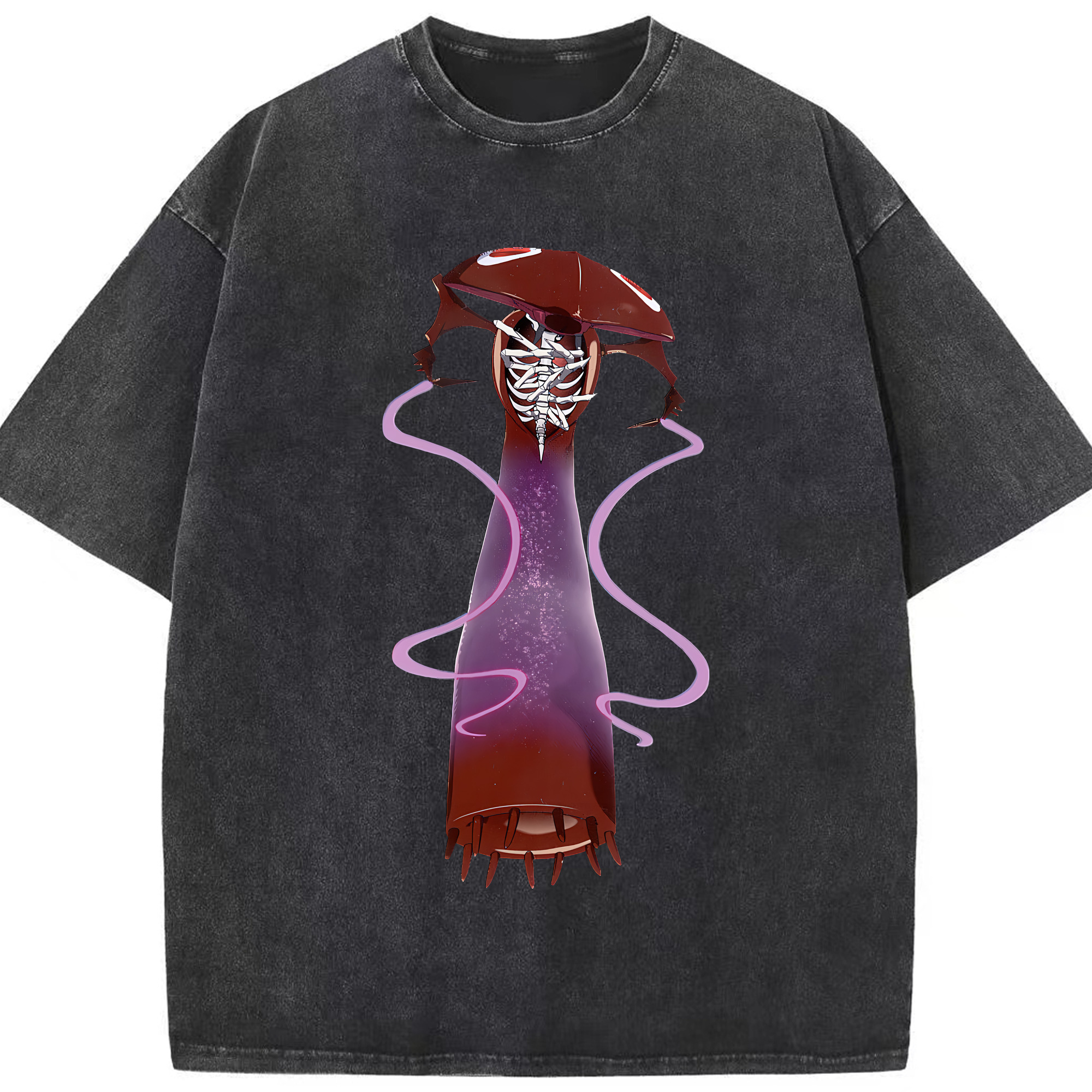 （画像用） EVA 新世紀エヴァンゲリオン 綿100% ヴィンテージ風 半袖Tシャツ（フロントプリント）