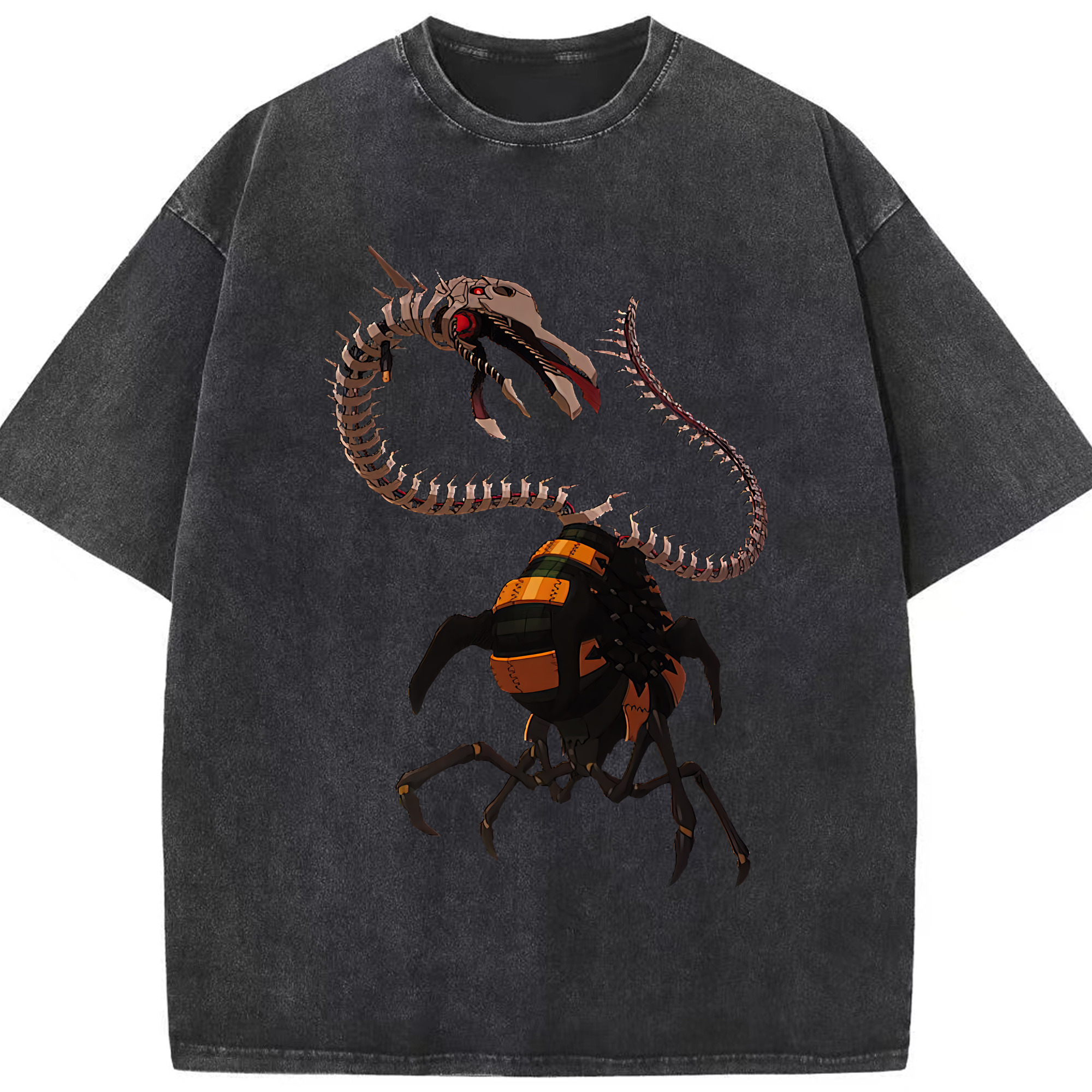 （画像用） EVA 新世紀エヴァンゲリオン 綿100% ヴィンテージ風 半袖Tシャツ（フロントプリント）