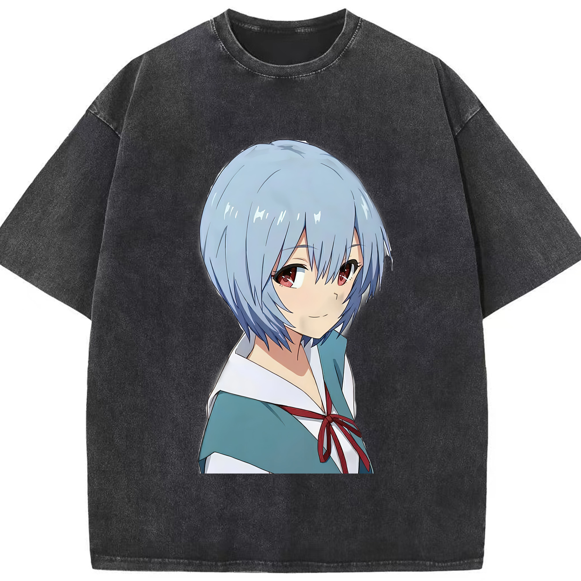 （画像用） EVA 新世紀エヴァンゲリオン 綿100% ヴィンテージ風 半袖Tシャツ（フロントプリント）