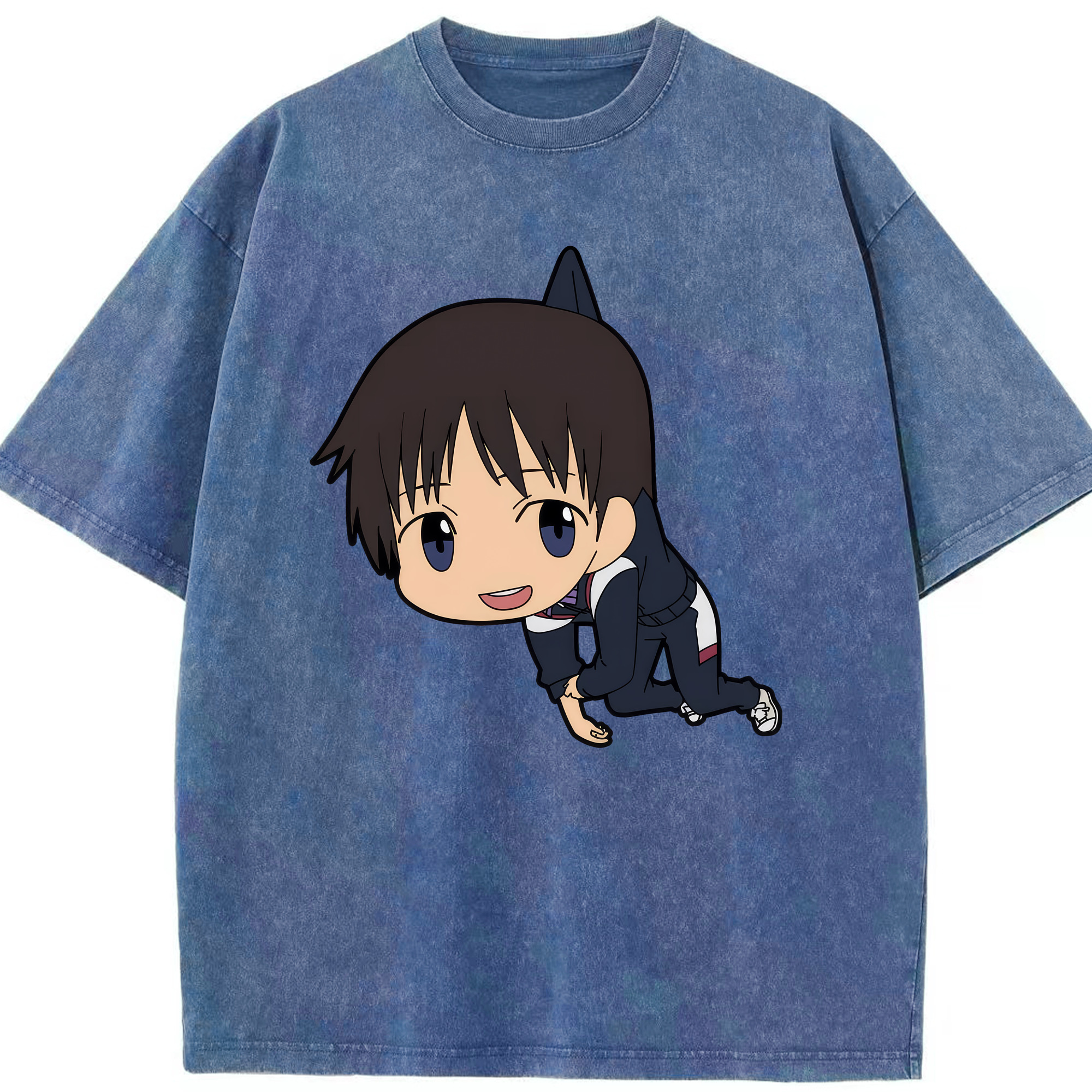 （画像用） EVA 新世紀エヴァンゲリオン 綿100% ヴィンテージ風 半袖Tシャツ（フロントプリント）