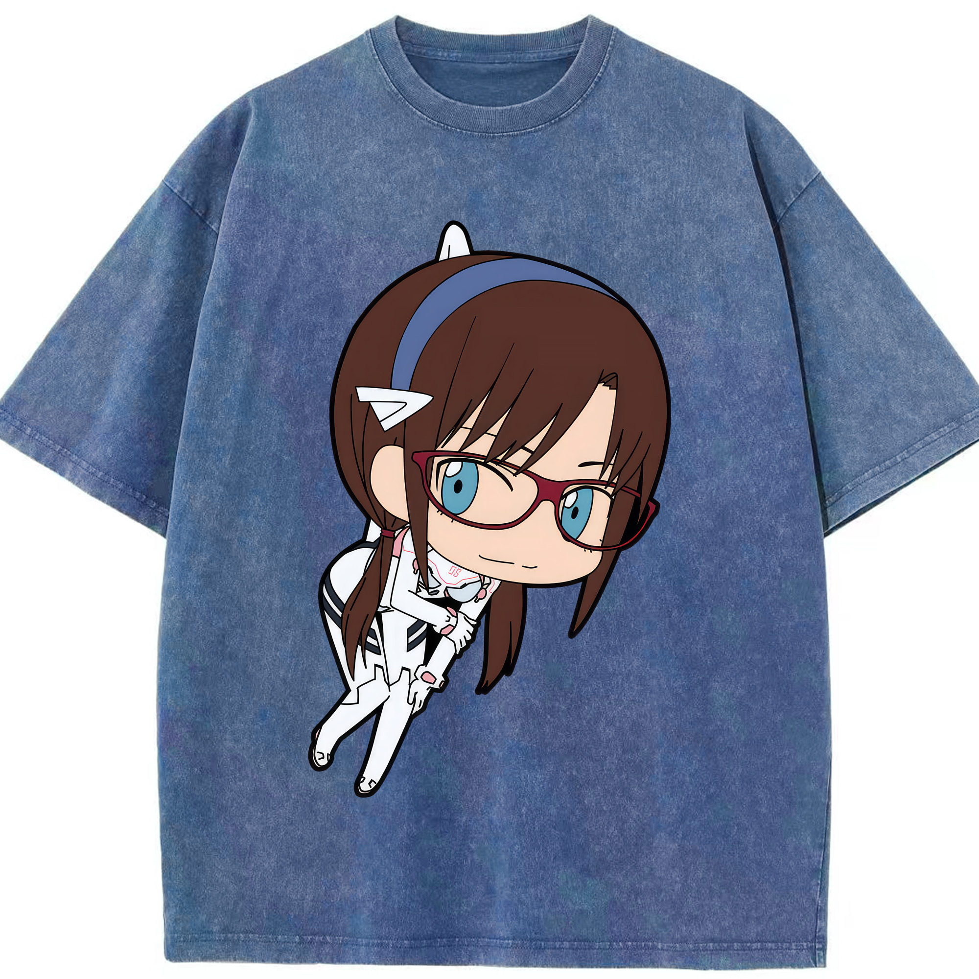 （画像用） EVA 新世紀エヴァンゲリオン 綿100% ヴィンテージ風 半袖Tシャツ（フロントプリント）