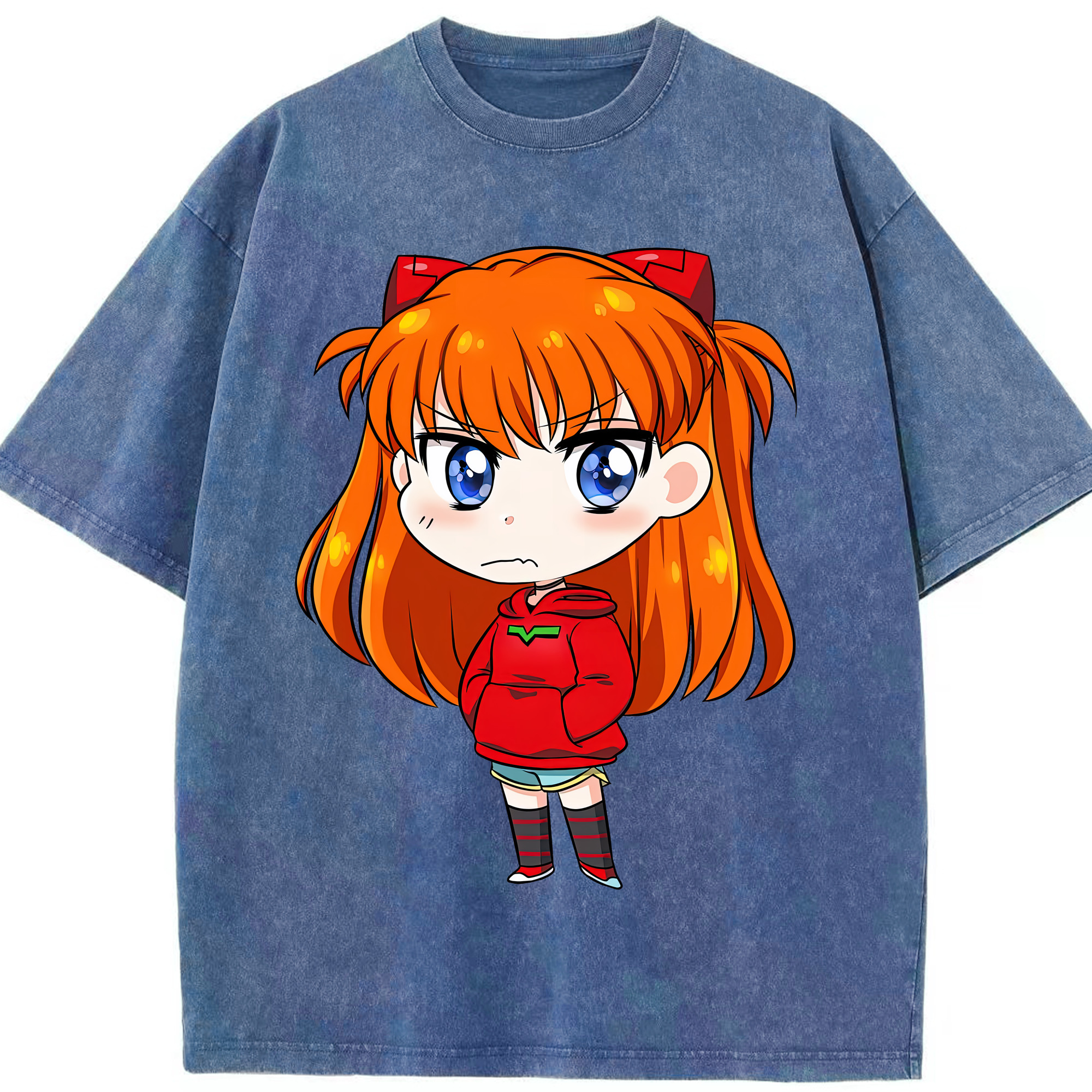 （画像用） EVA 新世紀エヴァンゲリオン 綿100% ヴィンテージ風 半袖Tシャツ（フロントプリント）