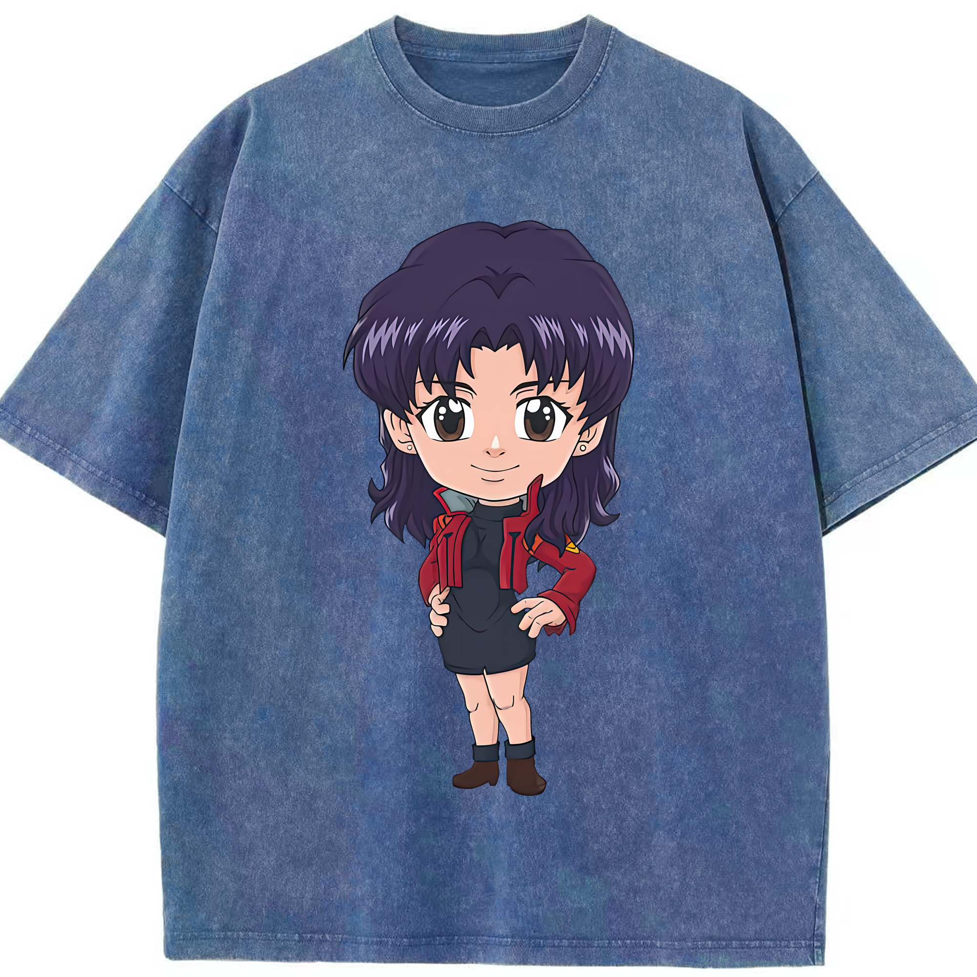 （画像用） EVA 新世紀エヴァンゲリオン 綿100% ヴィンテージ風 半袖Tシャツ（フロントプリント）