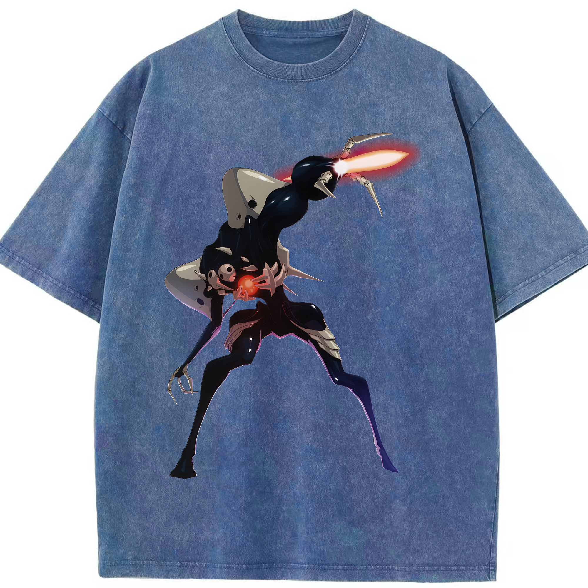 （画像用） EVA 新世紀エヴァンゲリオン 綿100% ヴィンテージ風 半袖Tシャツ（フロントプリント）