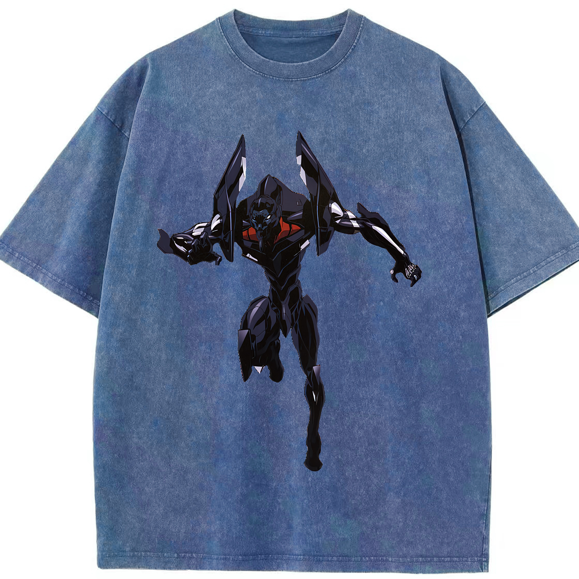 （画像用） EVA 新世紀エヴァンゲリオン 綿100% ヴィンテージ風 半袖Tシャツ（フロントプリント）