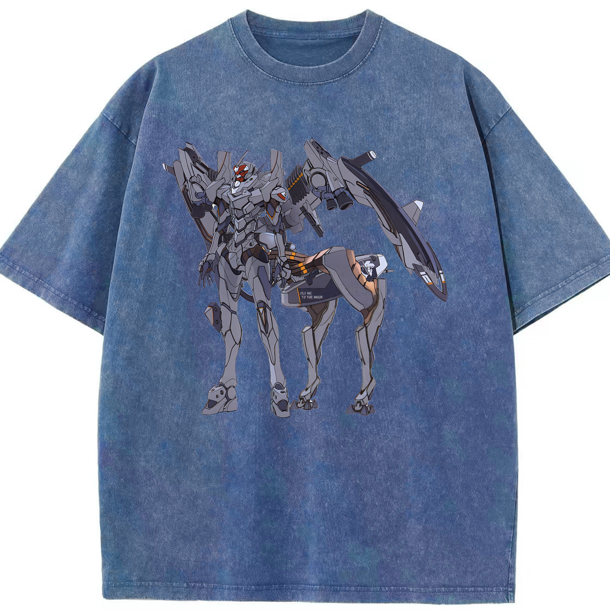 （画像用） EVA 新世紀エヴァンゲリオン 綿100% ヴィンテージ風 半袖Tシャツ（フロントプリント）