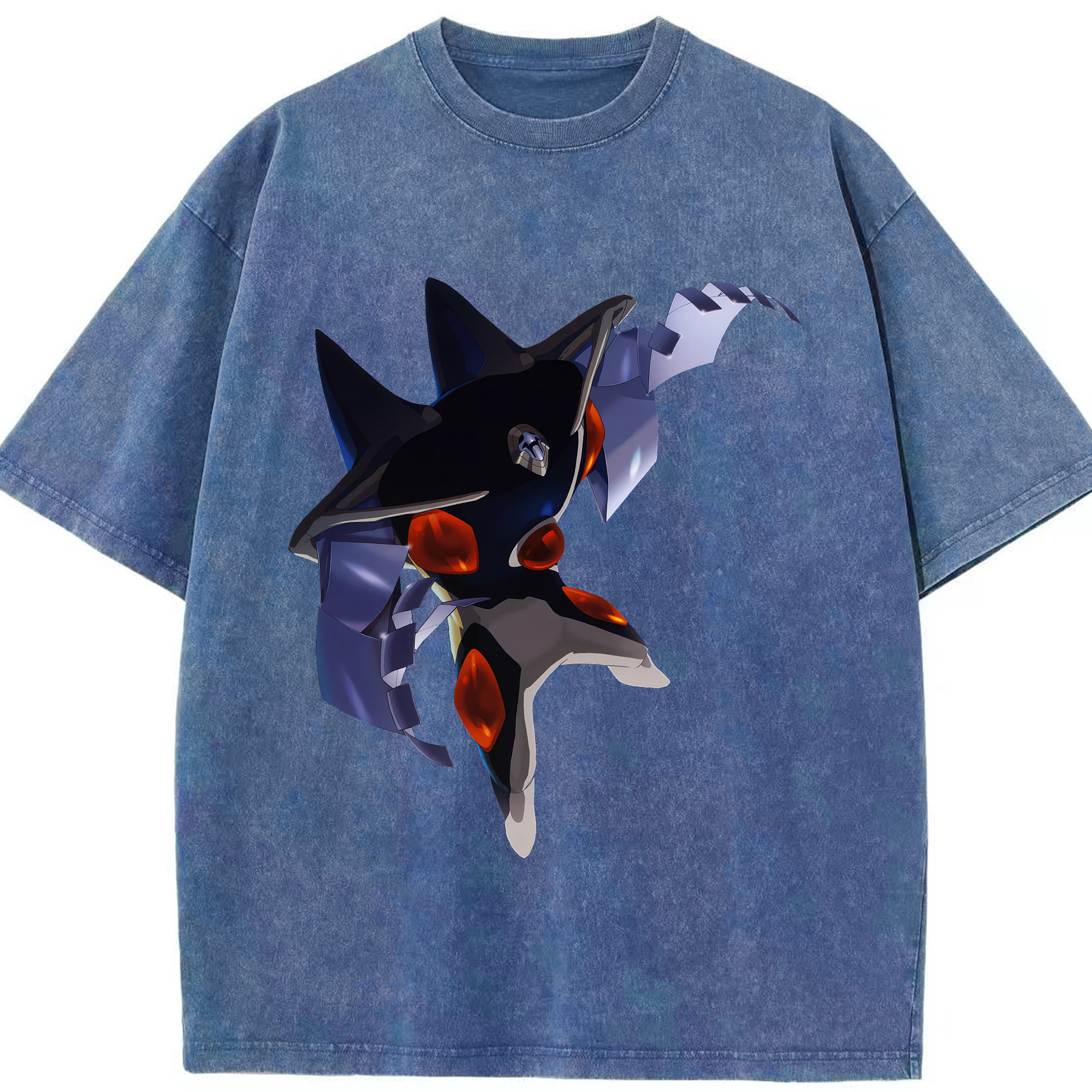（画像用） EVA 新世紀エヴァンゲリオン 綿100% ヴィンテージ風 半袖Tシャツ（フロントプリント）