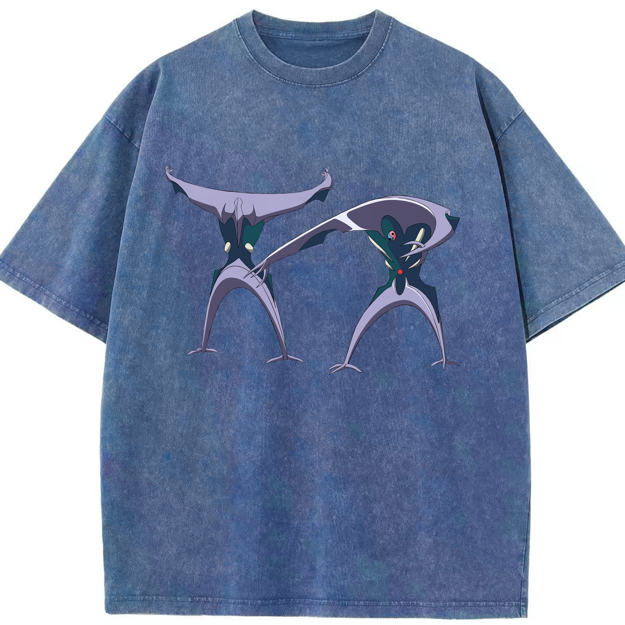 （画像用） EVA 新世紀エヴァンゲリオン 綿100% ヴィンテージ風 半袖Tシャツ（フロントプリント）