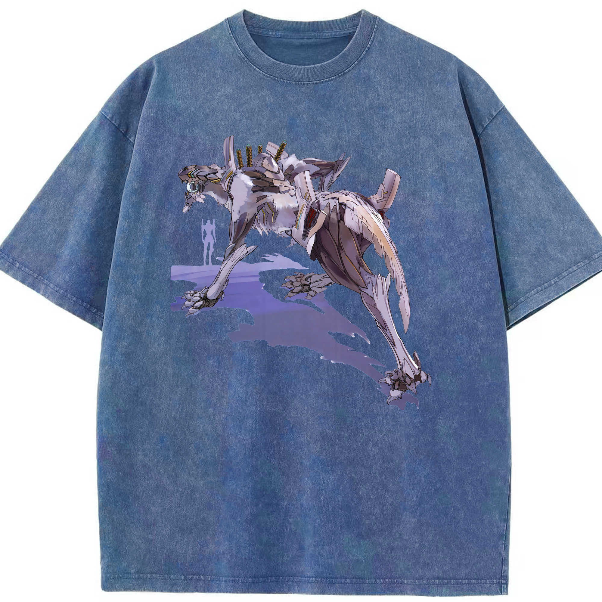（画像用） EVA 新世紀エヴァンゲリオン 綿100% ヴィンテージ風 半袖Tシャツ（フロントプリント）