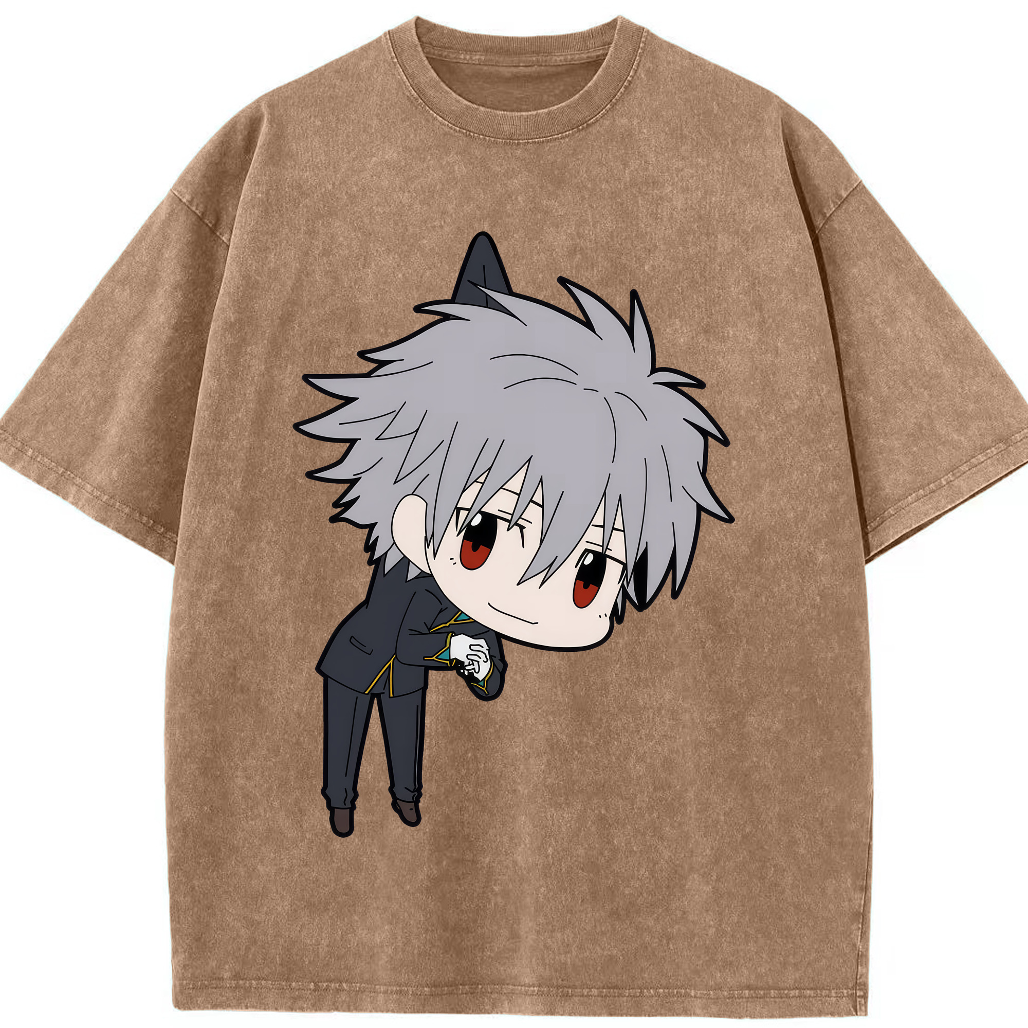 （画像用） EVA 新世紀エヴァンゲリオン 綿100% ヴィンテージ風 半袖Tシャツ（フロントプリント）