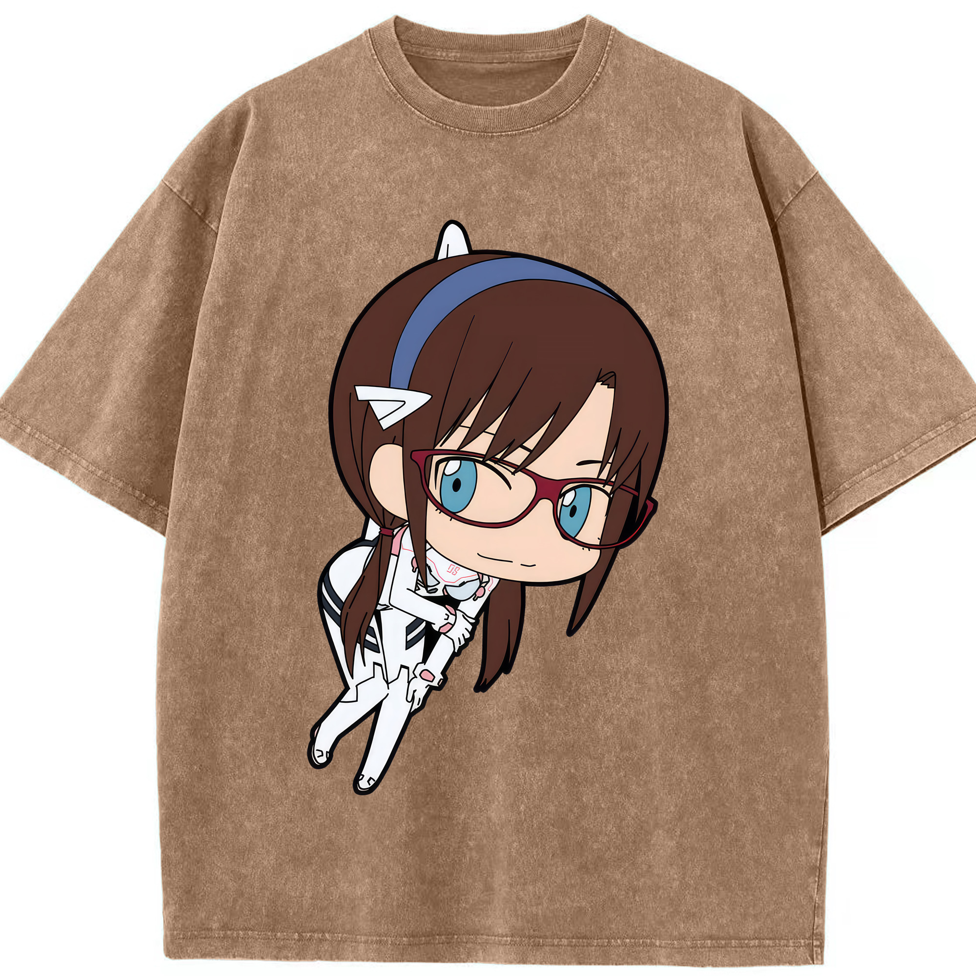 （画像用） EVA 新世紀エヴァンゲリオン 綿100% ヴィンテージ風 半袖Tシャツ（フロントプリント）