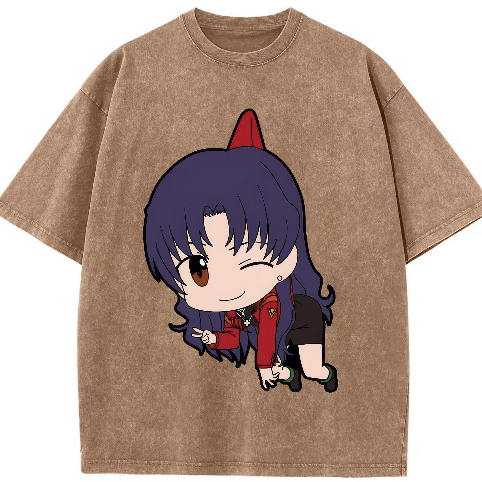 （画像用） EVA 新世紀エヴァンゲリオン 綿100% ヴィンテージ風 半袖Tシャツ（フロントプリント）