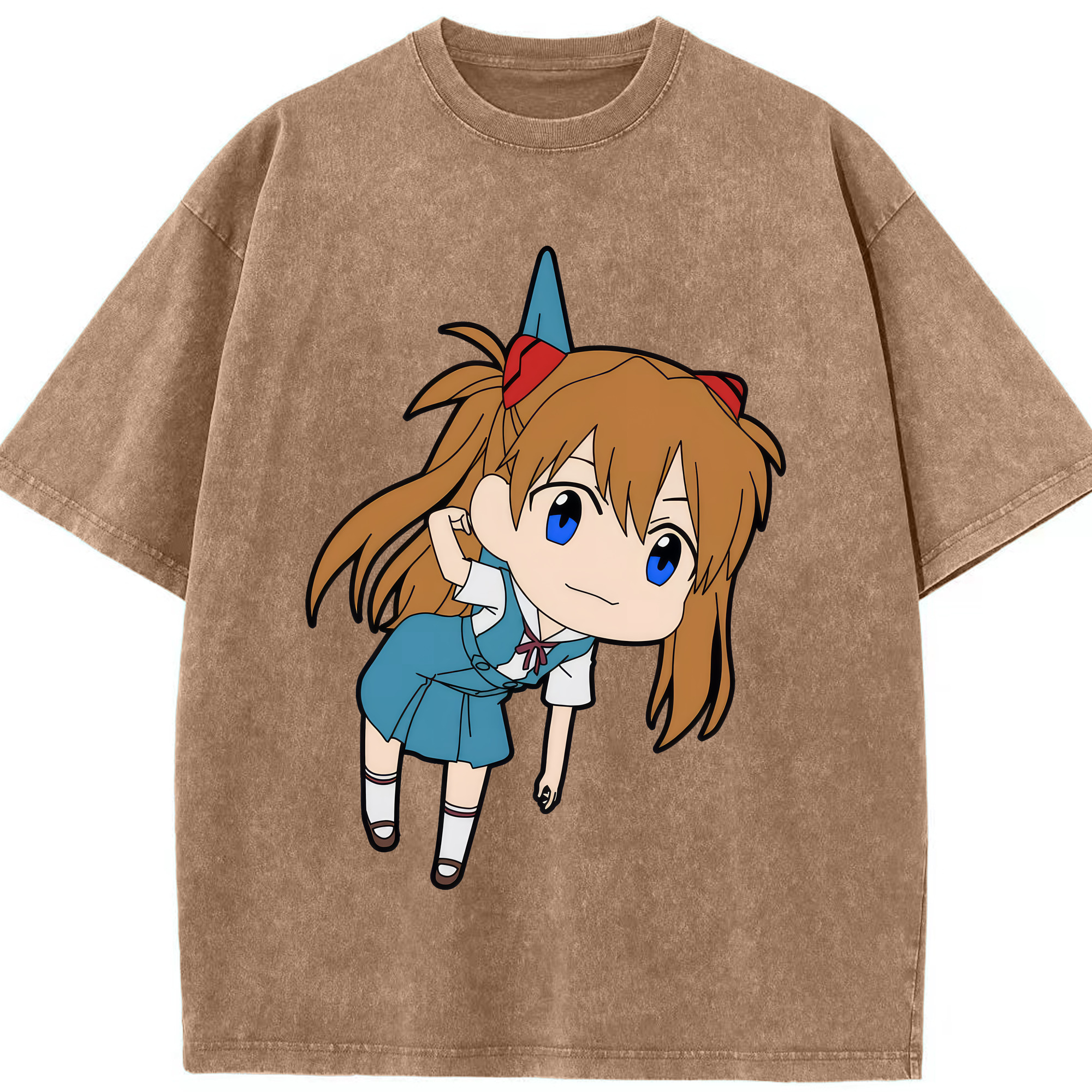 （画像用） EVA 新世紀エヴァンゲリオン 綿100% ヴィンテージ風 半袖Tシャツ（フロントプリント）