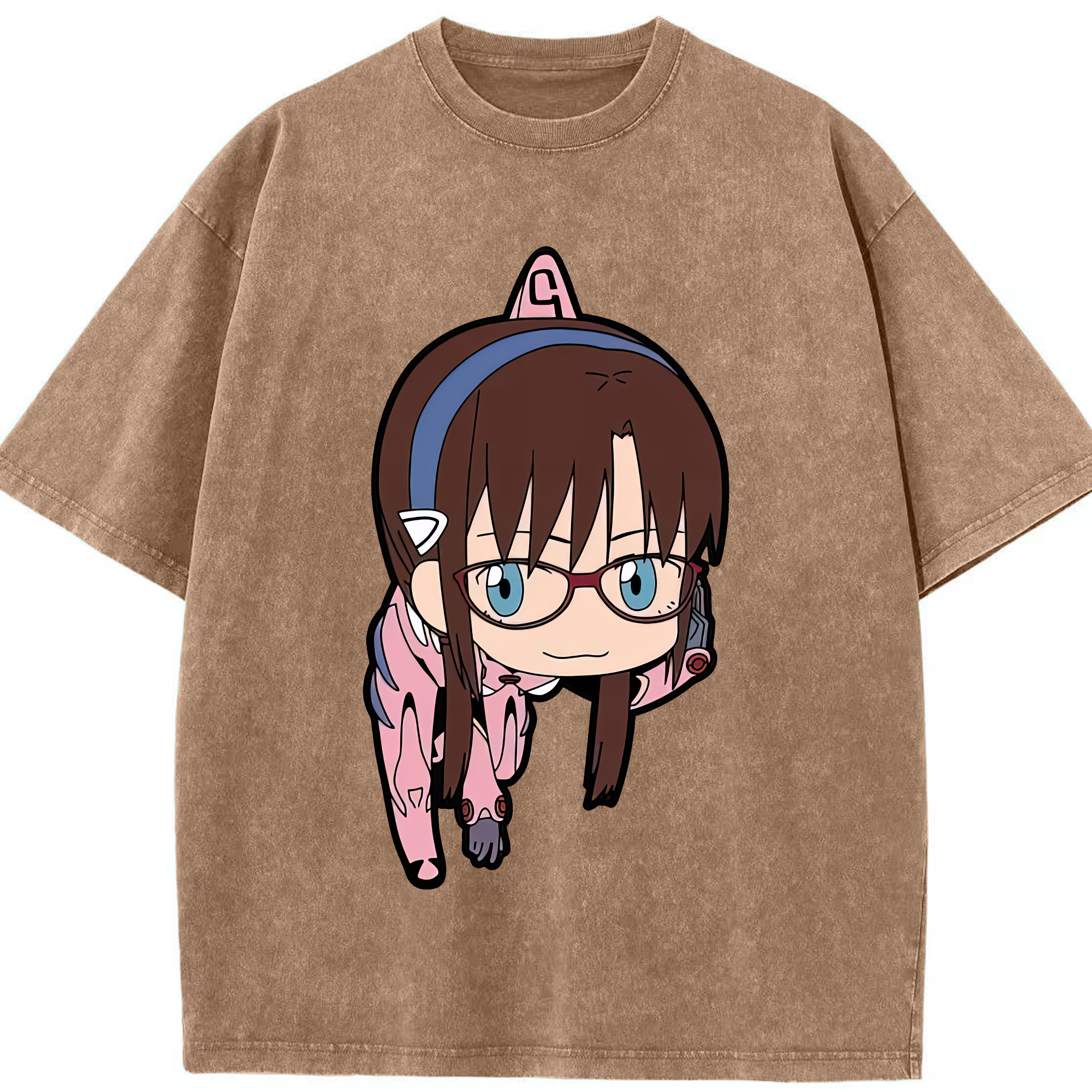 （画像用） EVA 新世紀エヴァンゲリオン 綿100% ヴィンテージ風 半袖Tシャツ（フロントプリント）