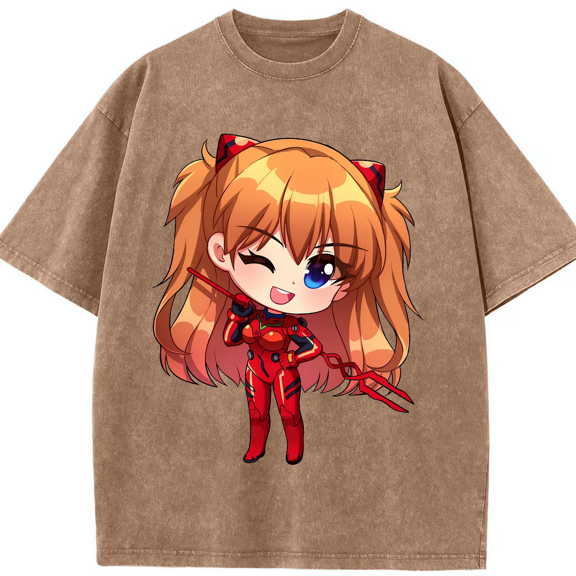 （画像用） EVA 新世紀エヴァンゲリオン 綿100% ヴィンテージ風 半袖Tシャツ（フロントプリント）