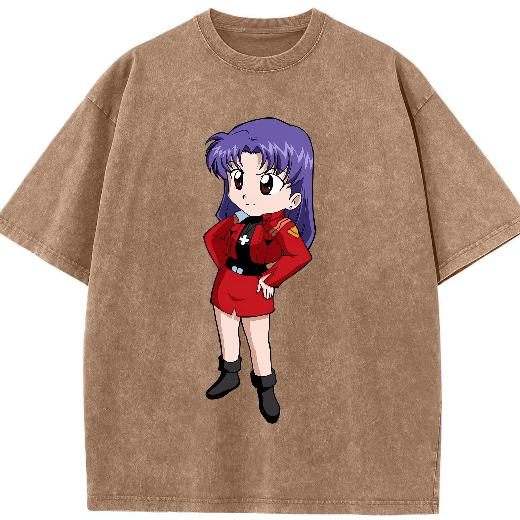 （画像用） EVA 新世紀エヴァンゲリオン 綿100% ヴィンテージ風 半袖Tシャツ（フロントプリント）