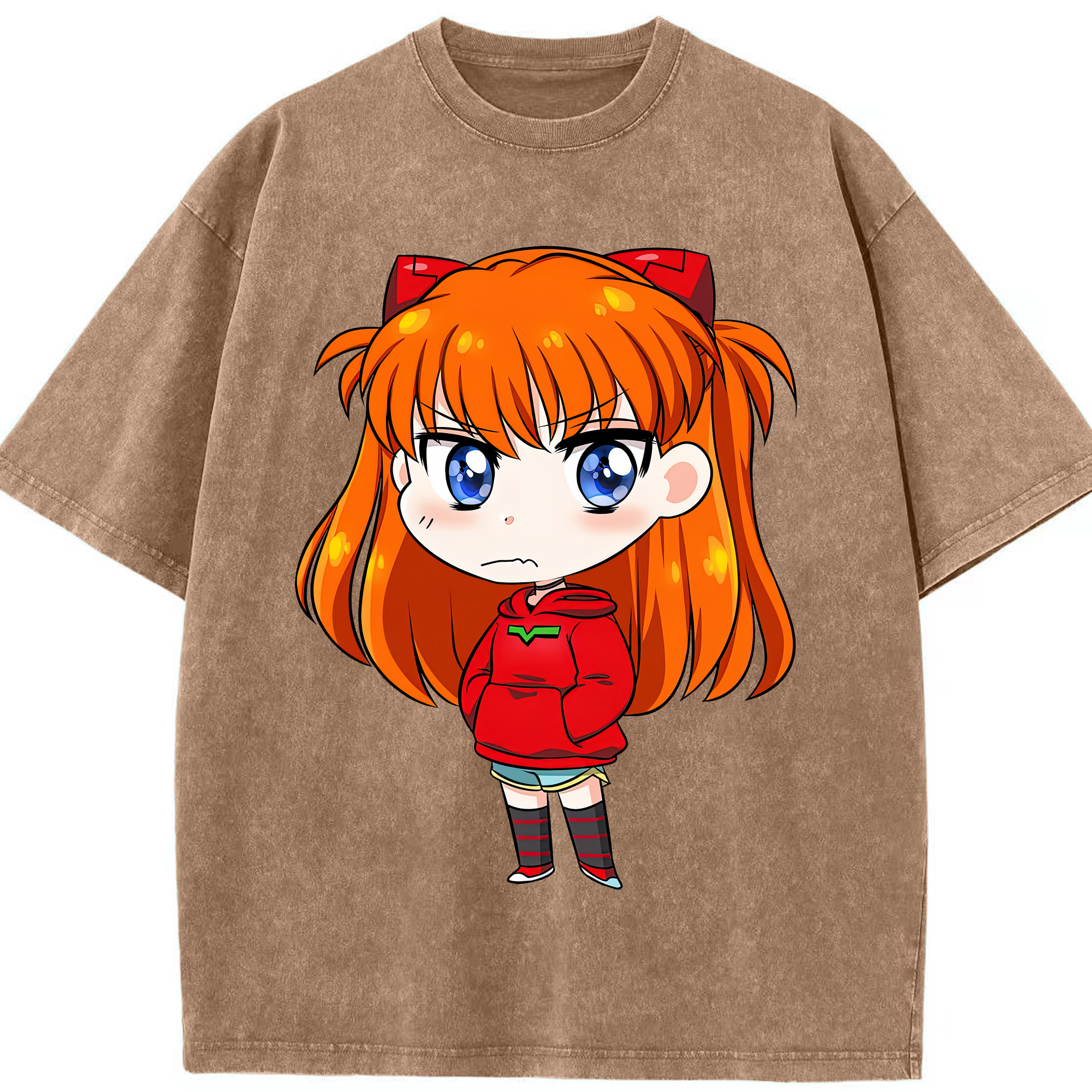 （画像用） EVA 新世紀エヴァンゲリオン 綿100% ヴィンテージ風 半袖Tシャツ（フロントプリント）