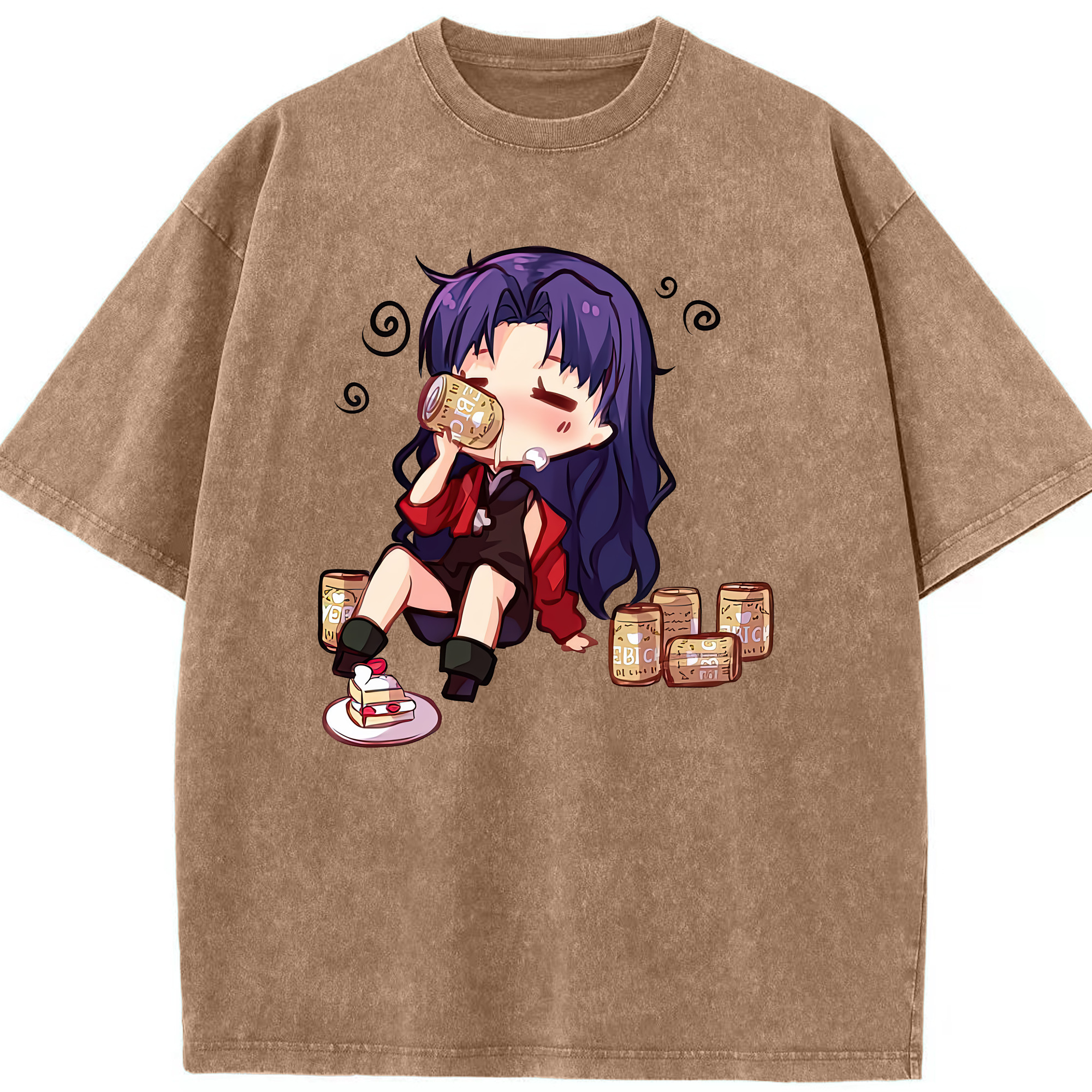 （画像用） EVA 新世紀エヴァンゲリオン 綿100% ヴィンテージ風 半袖Tシャツ（フロントプリント）