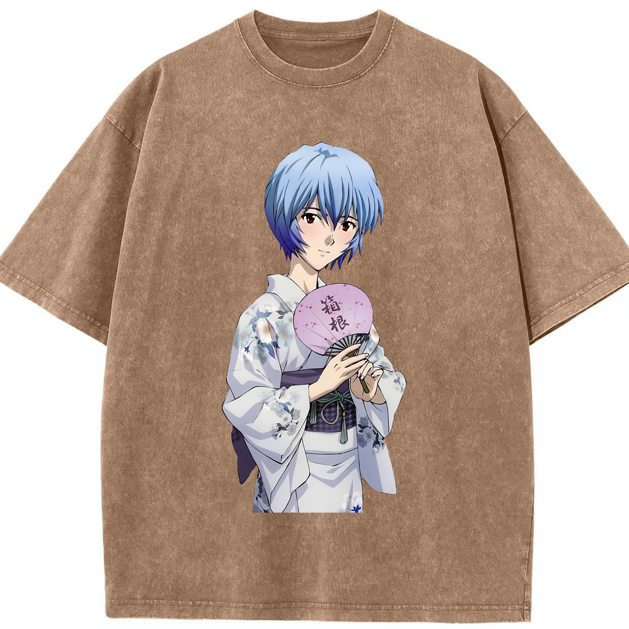（画像用） EVA 新世紀エヴァンゲリオン 綿100% ヴィンテージ風 半袖Tシャツ（フロントプリント）