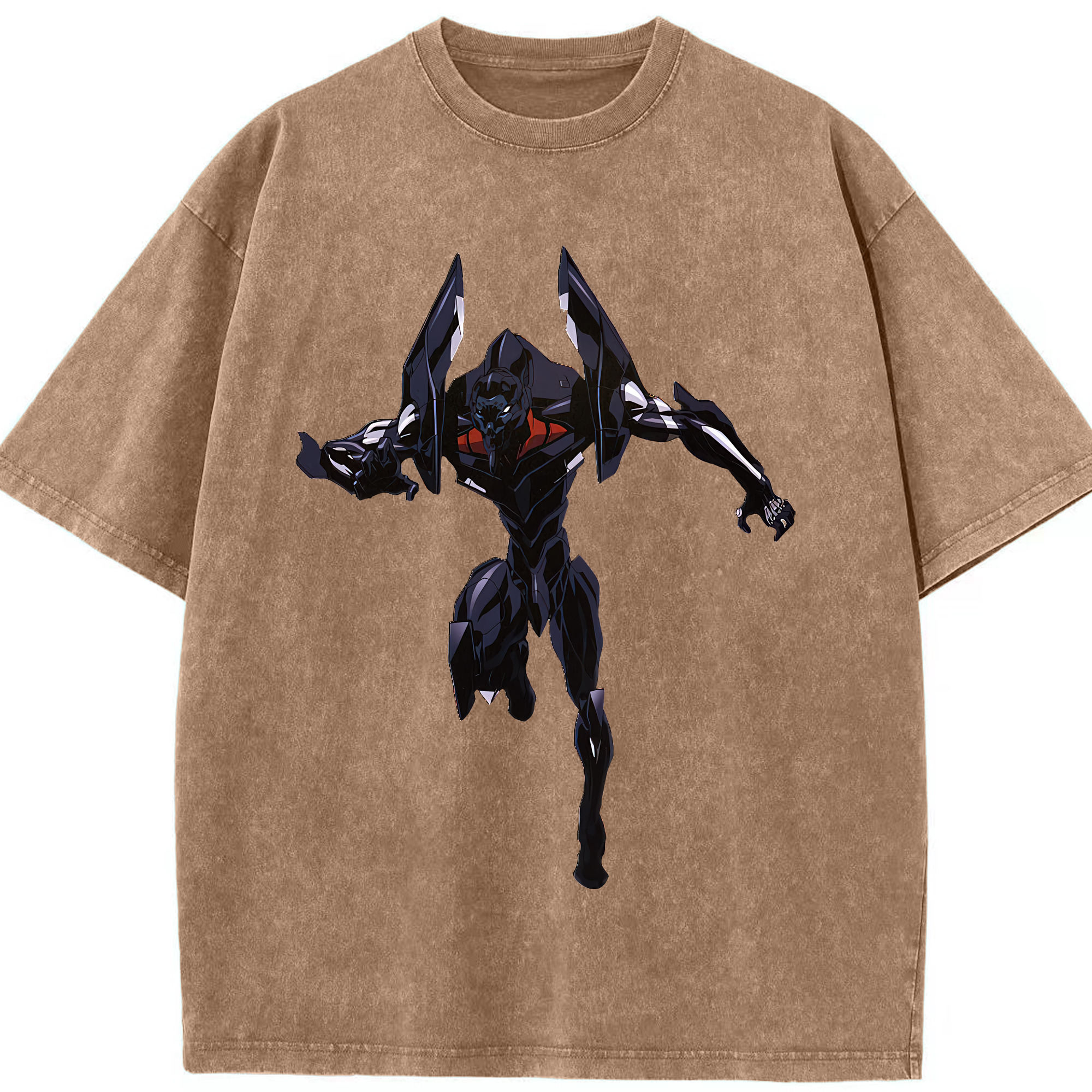 （画像用） EVA 新世紀エヴァンゲリオン 綿100% ヴィンテージ風 半袖Tシャツ（フロントプリント）