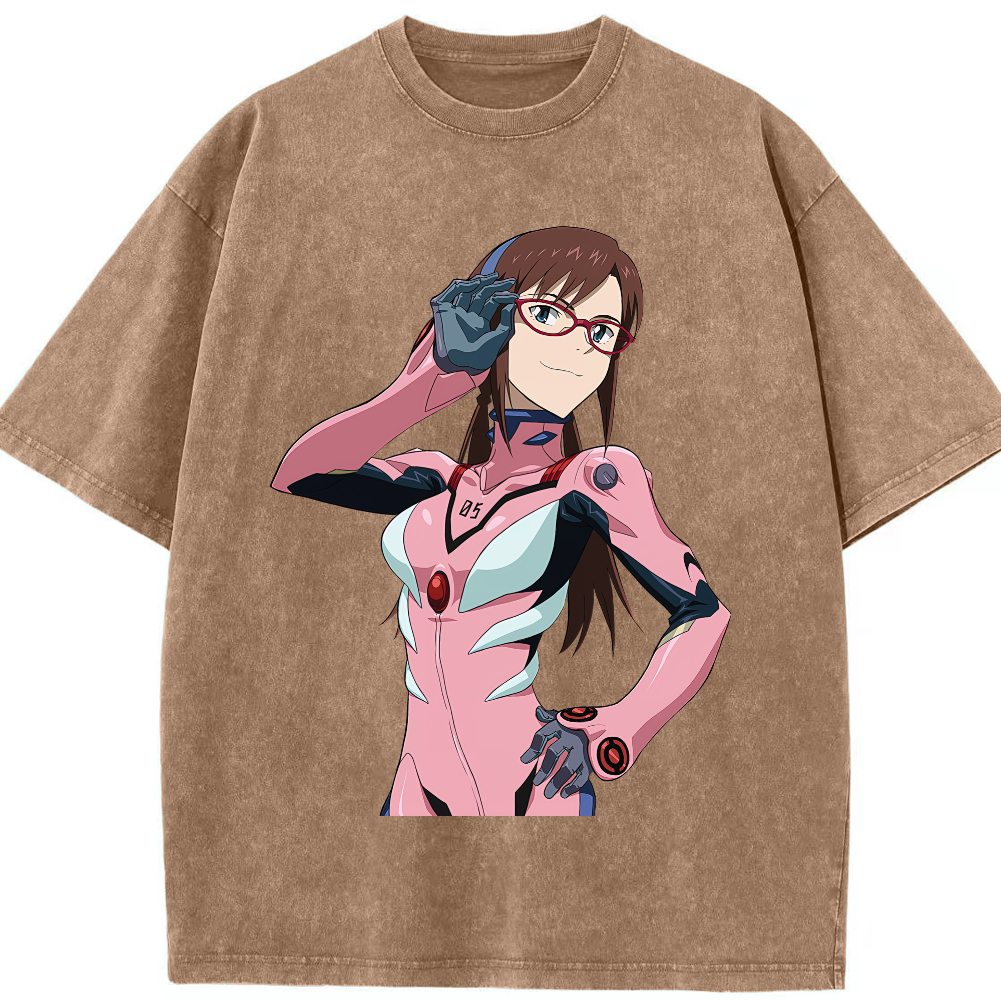 （画像用） EVA 新世紀エヴァンゲリオン 綿100% ヴィンテージ風 半袖Tシャツ（フロントプリント）