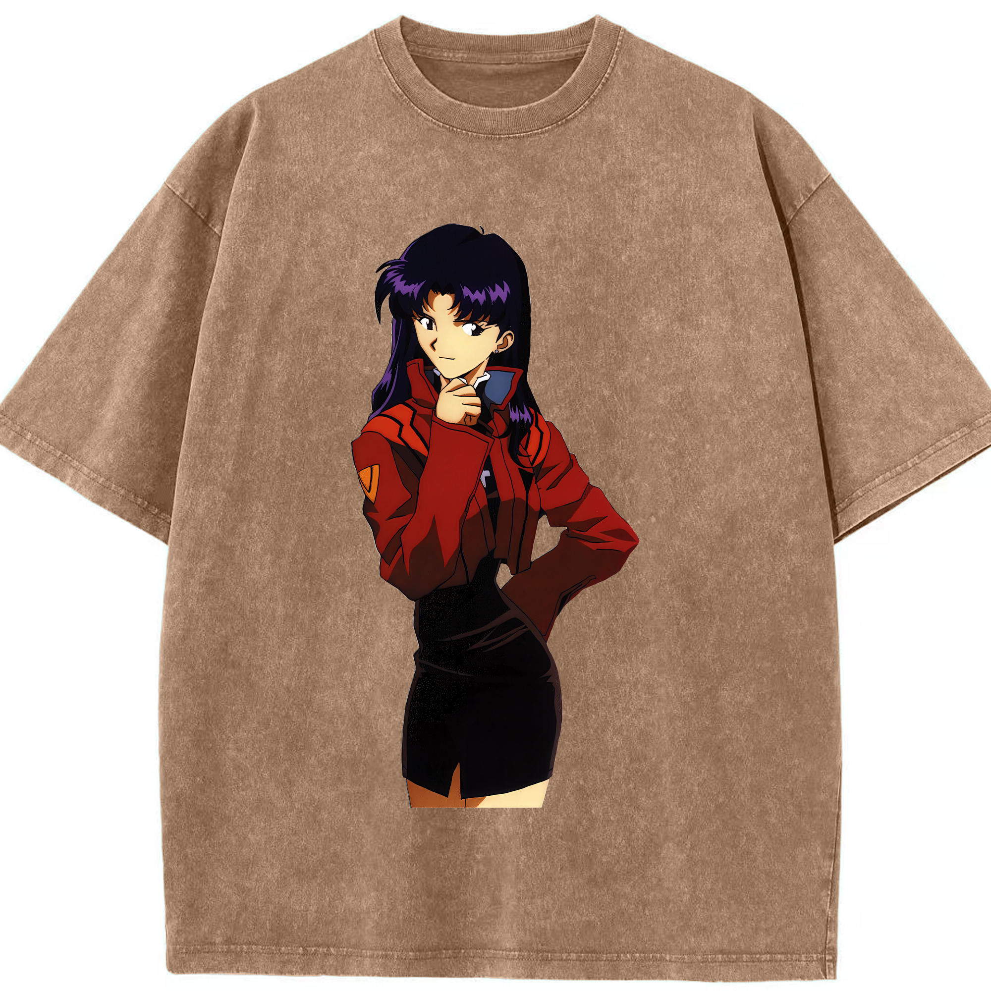 （画像用） EVA 新世紀エヴァンゲリオン 綿100% ヴィンテージ風 半袖Tシャツ（フロントプリント）