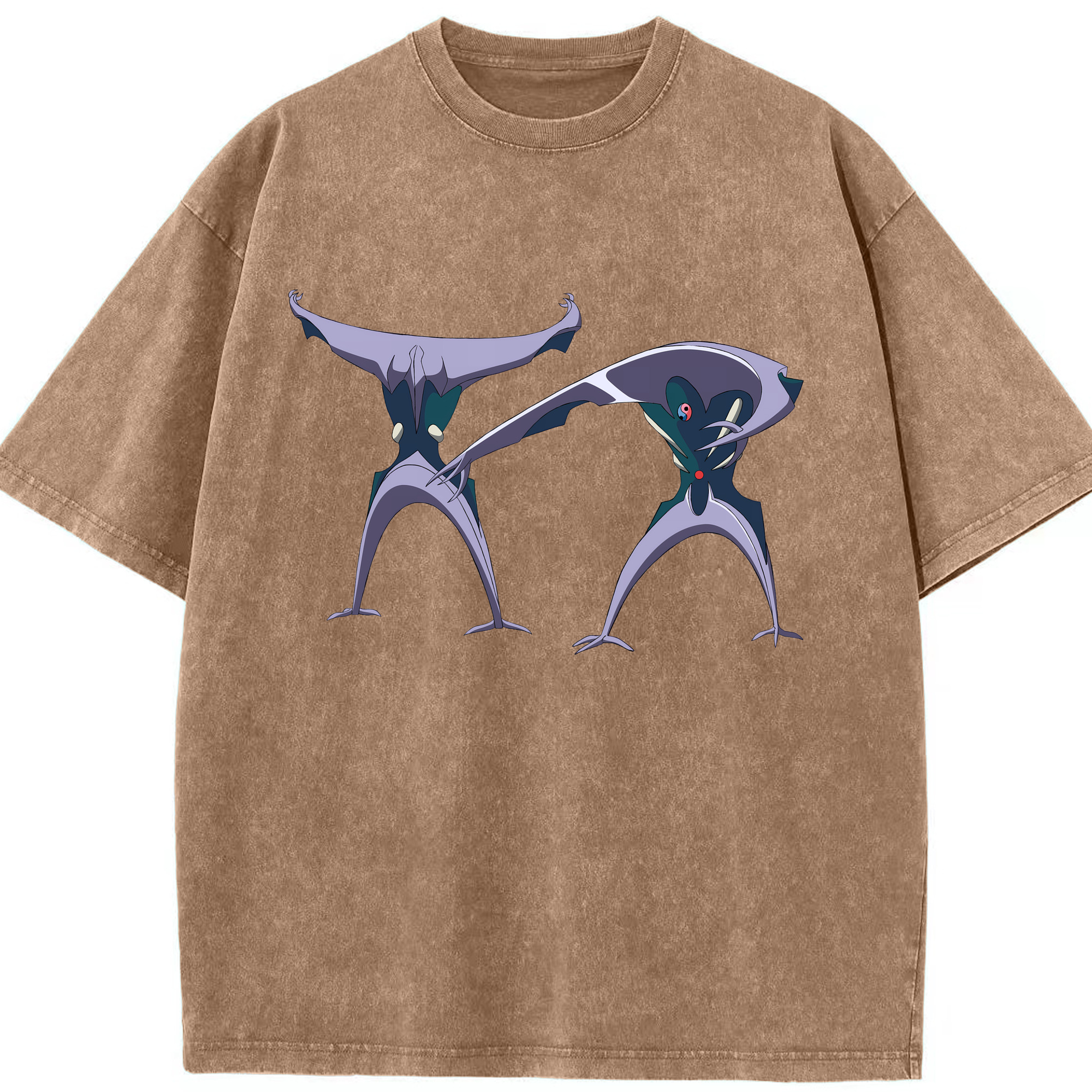 （画像用） EVA 新世紀エヴァンゲリオン 綿100% ヴィンテージ風 半袖Tシャツ（フロントプリント）