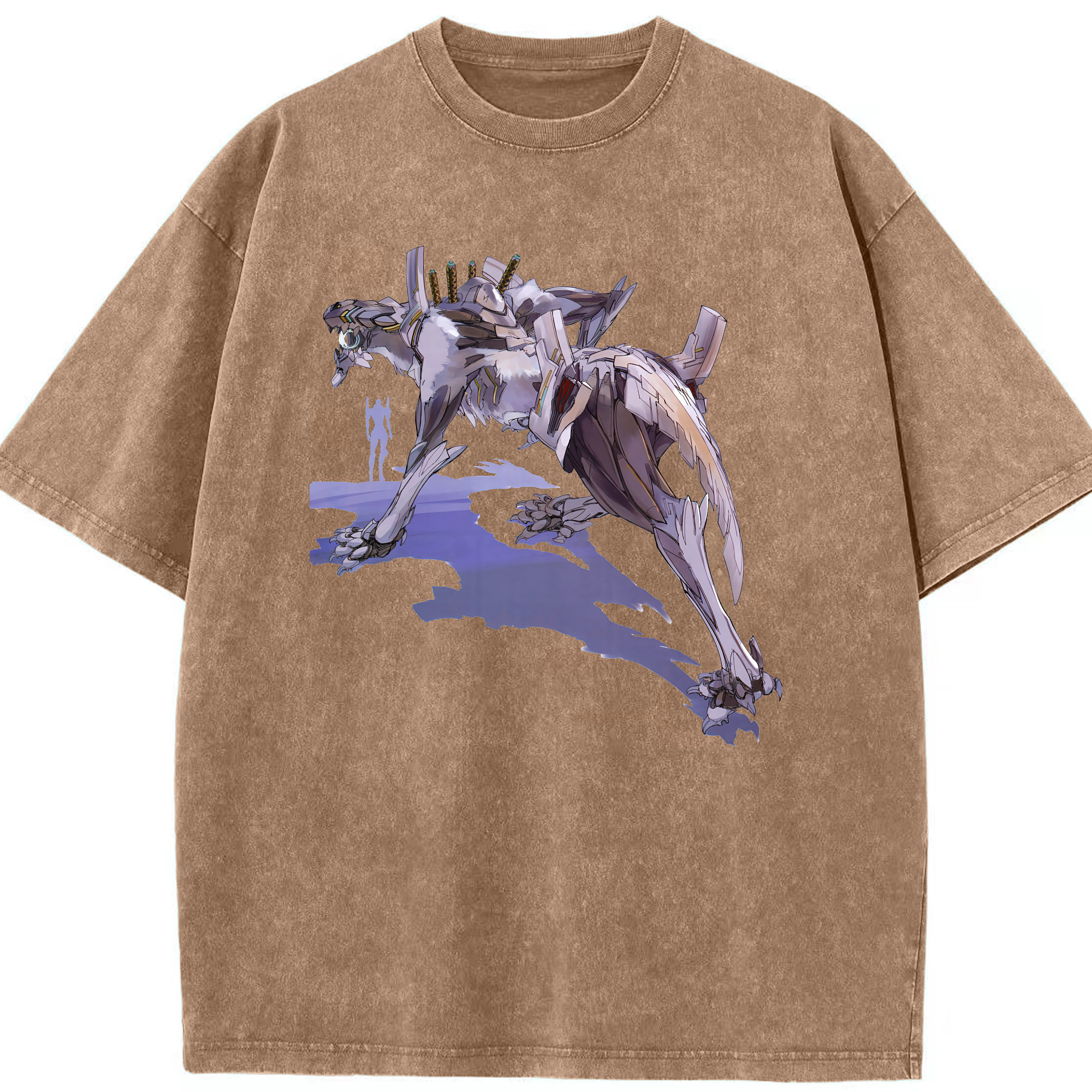 （画像用） EVA 新世紀エヴァンゲリオン 綿100% ヴィンテージ風 半袖Tシャツ（フロントプリント）