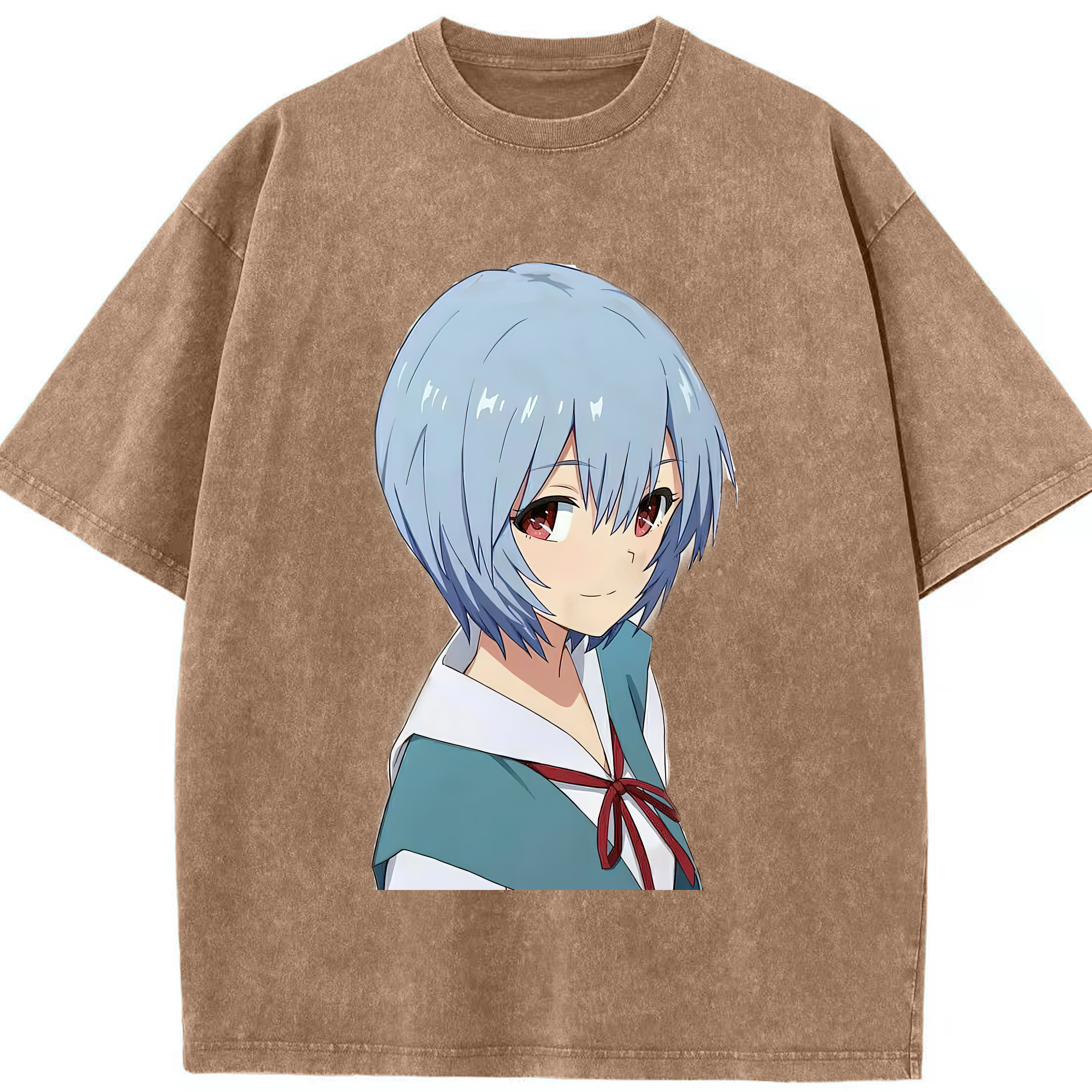 （画像用） EVA 新世紀エヴァンゲリオン 綿100% ヴィンテージ風 半袖Tシャツ（フロントプリント）