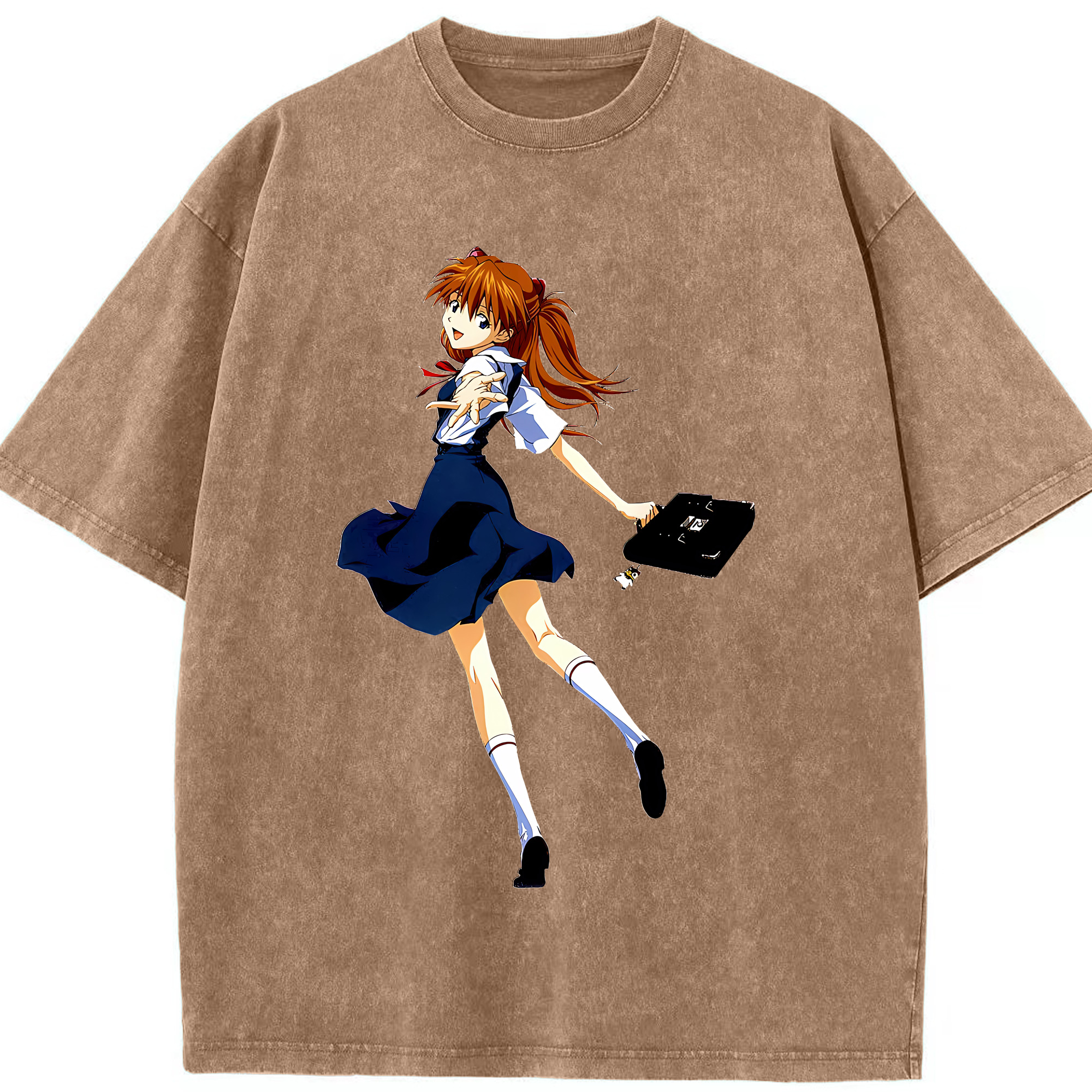 （画像用） EVA 新世紀エヴァンゲリオン 綿100% ヴィンテージ風 半袖Tシャツ（フロントプリント）