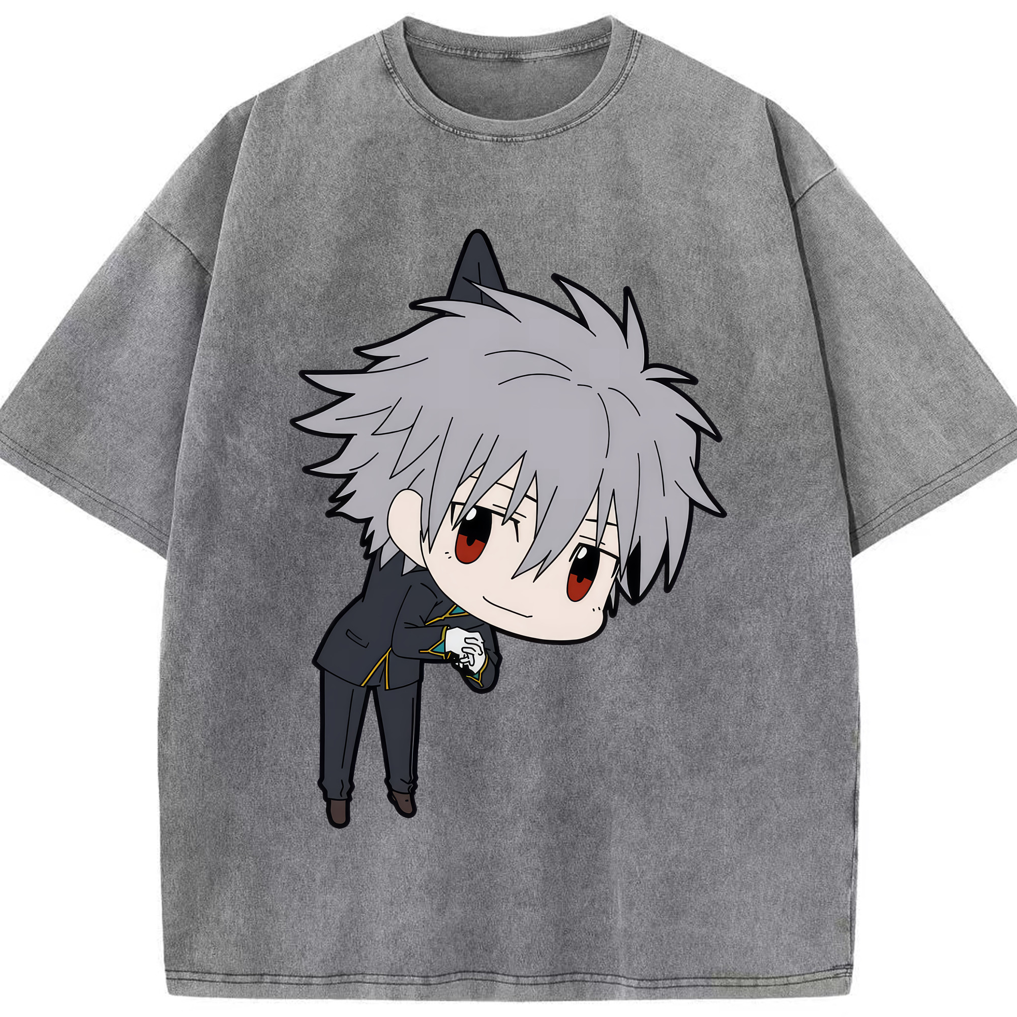 （画像用） EVA 新世紀エヴァンゲリオン 綿100% ヴィンテージ風 半袖Tシャツ（フロントプリント）